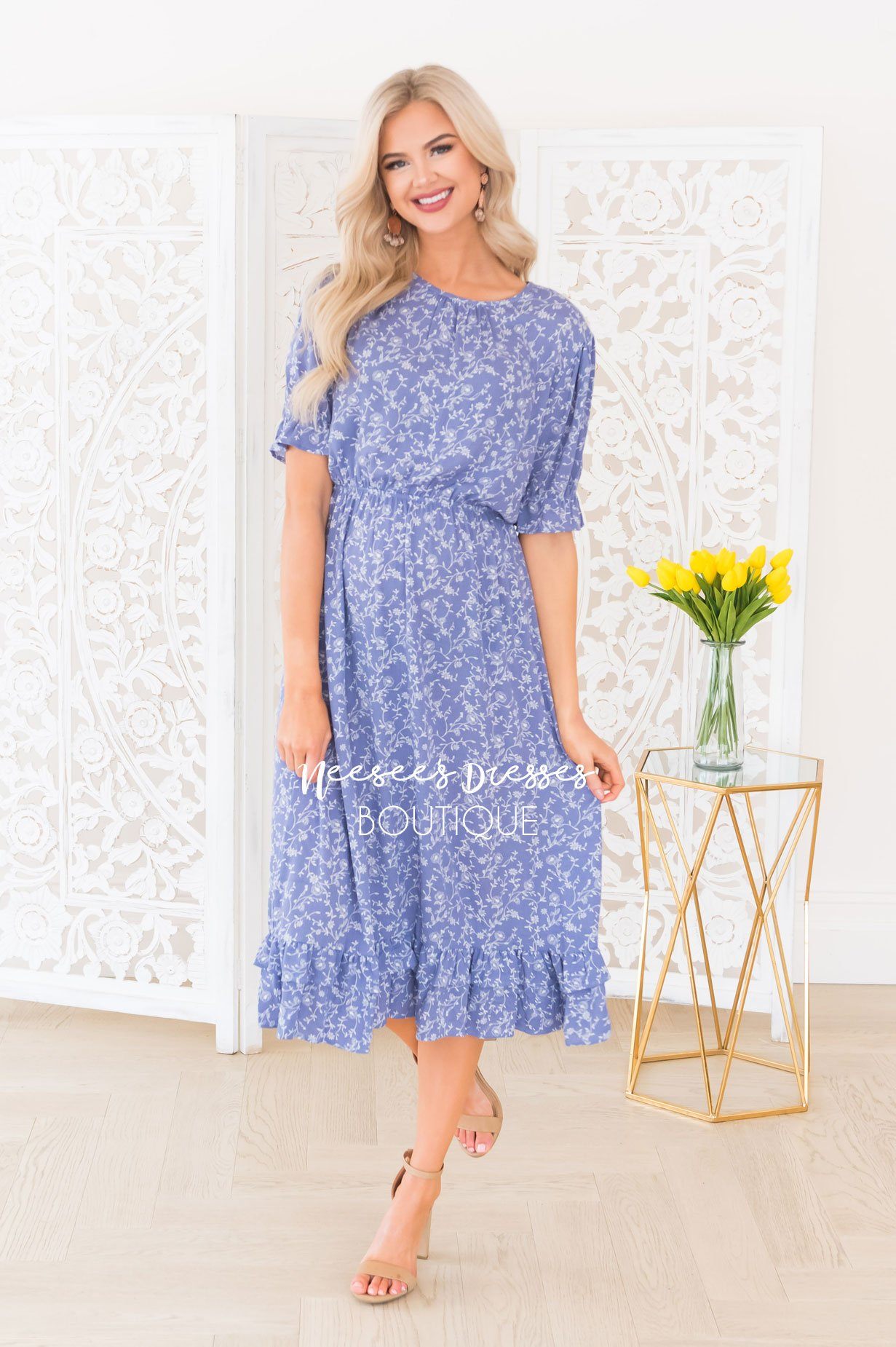 The Kierra Modest Dresses vendor-unknown 