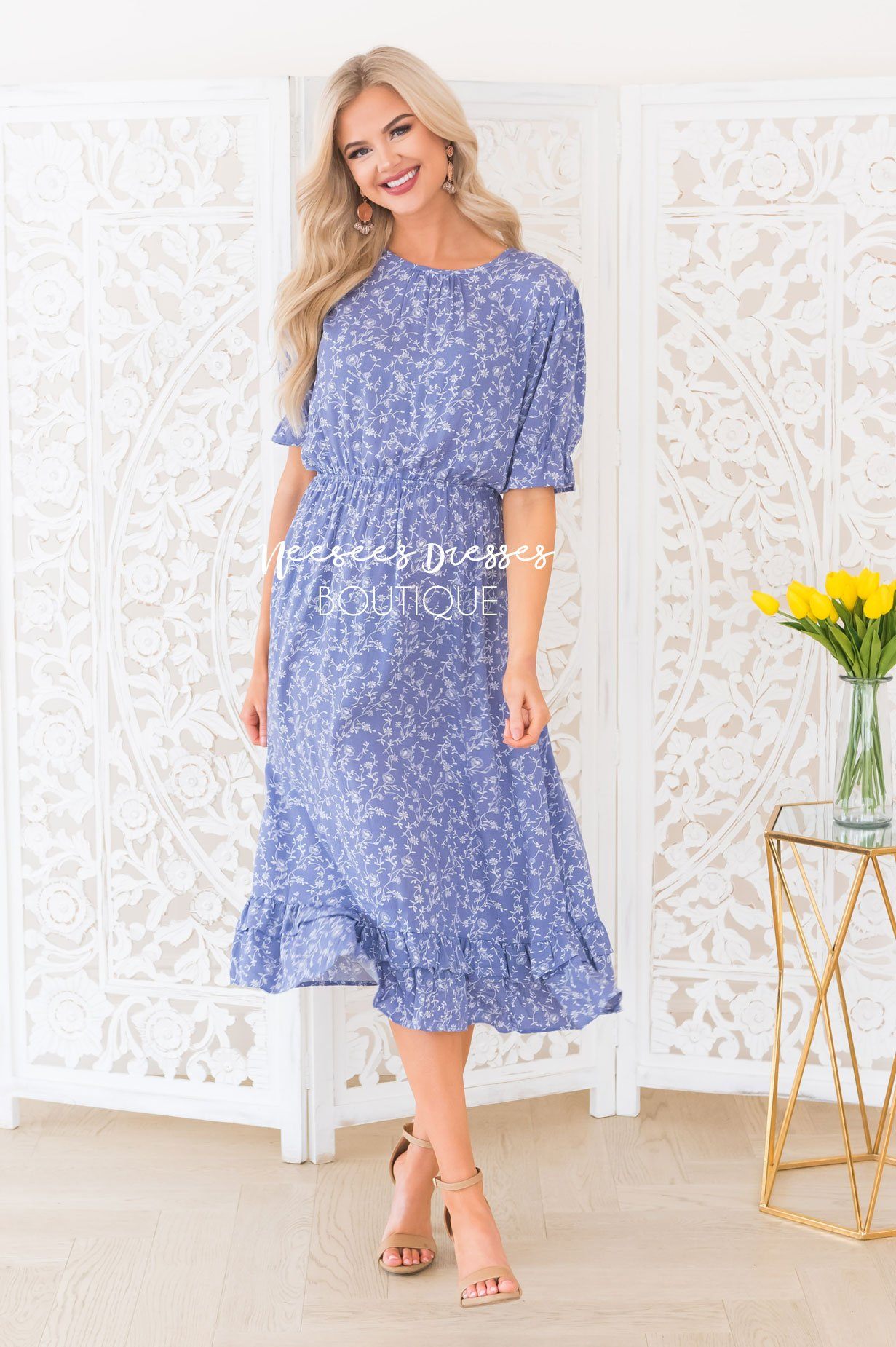 The Kierra Modest Dresses vendor-unknown 