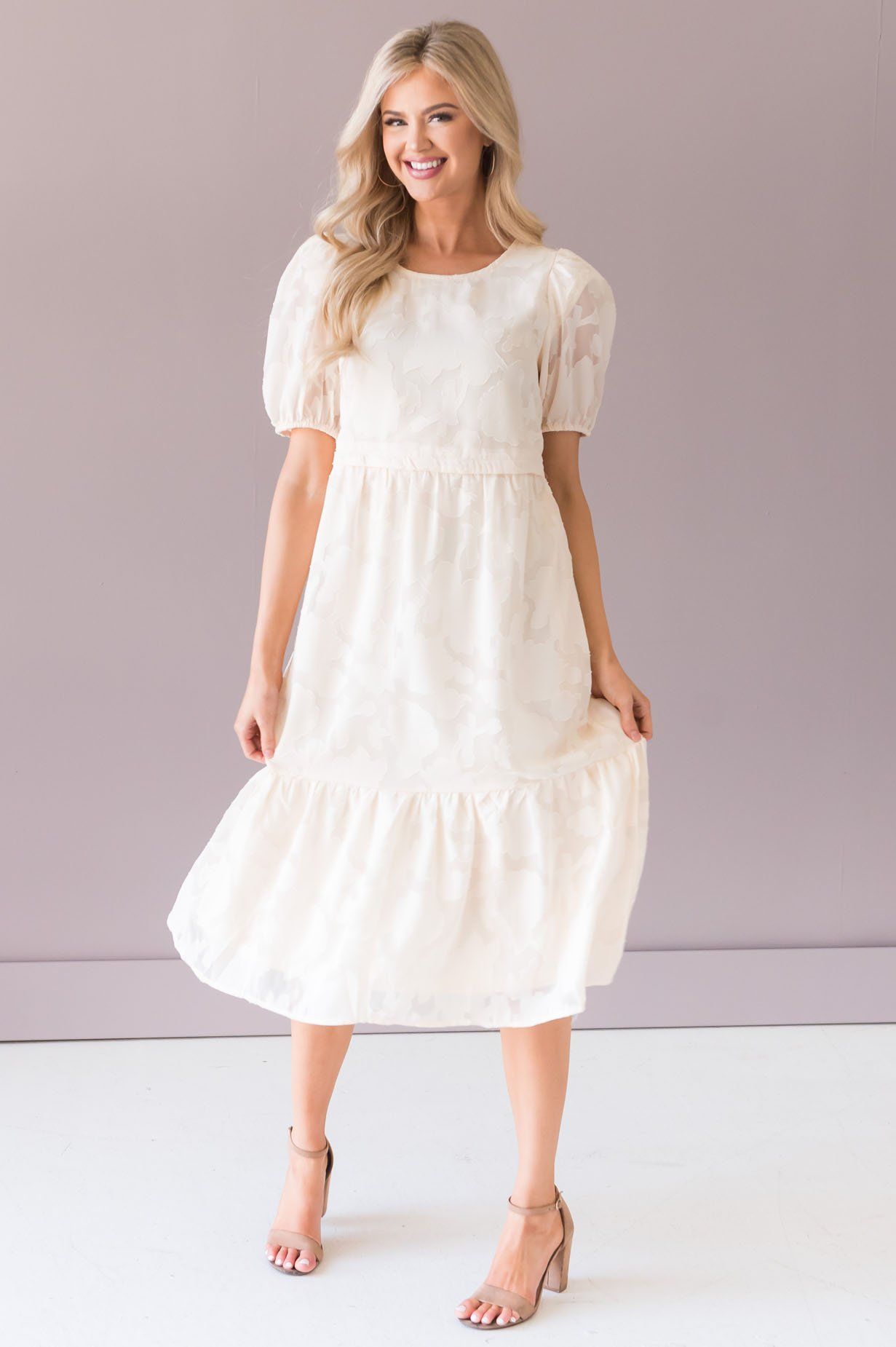 The Petunia - Nursing Friendly Modest Dresses vendor-unknown 