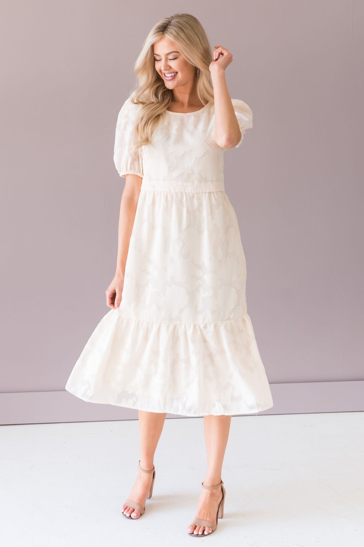 The Petunia - Nursing Friendly Modest Dresses vendor-unknown 