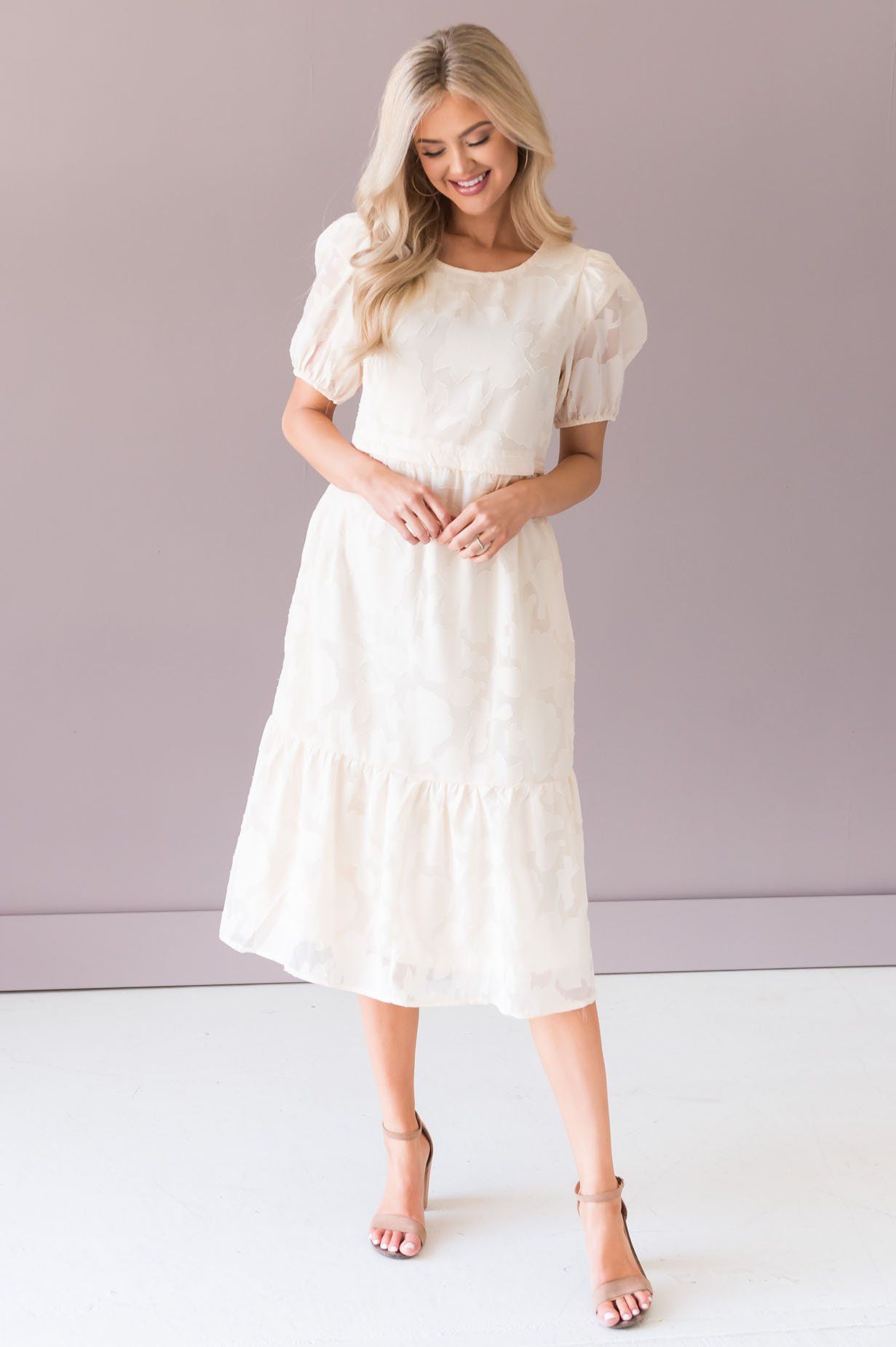 The Petunia - Nursing Friendly Modest Dresses vendor-unknown 