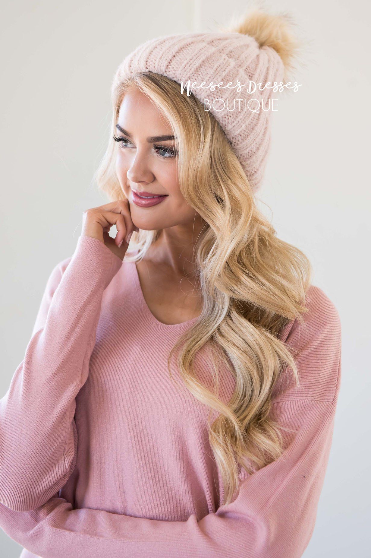 Sweet Home Pom Pom Beanie Accessories & Shoes Hana 