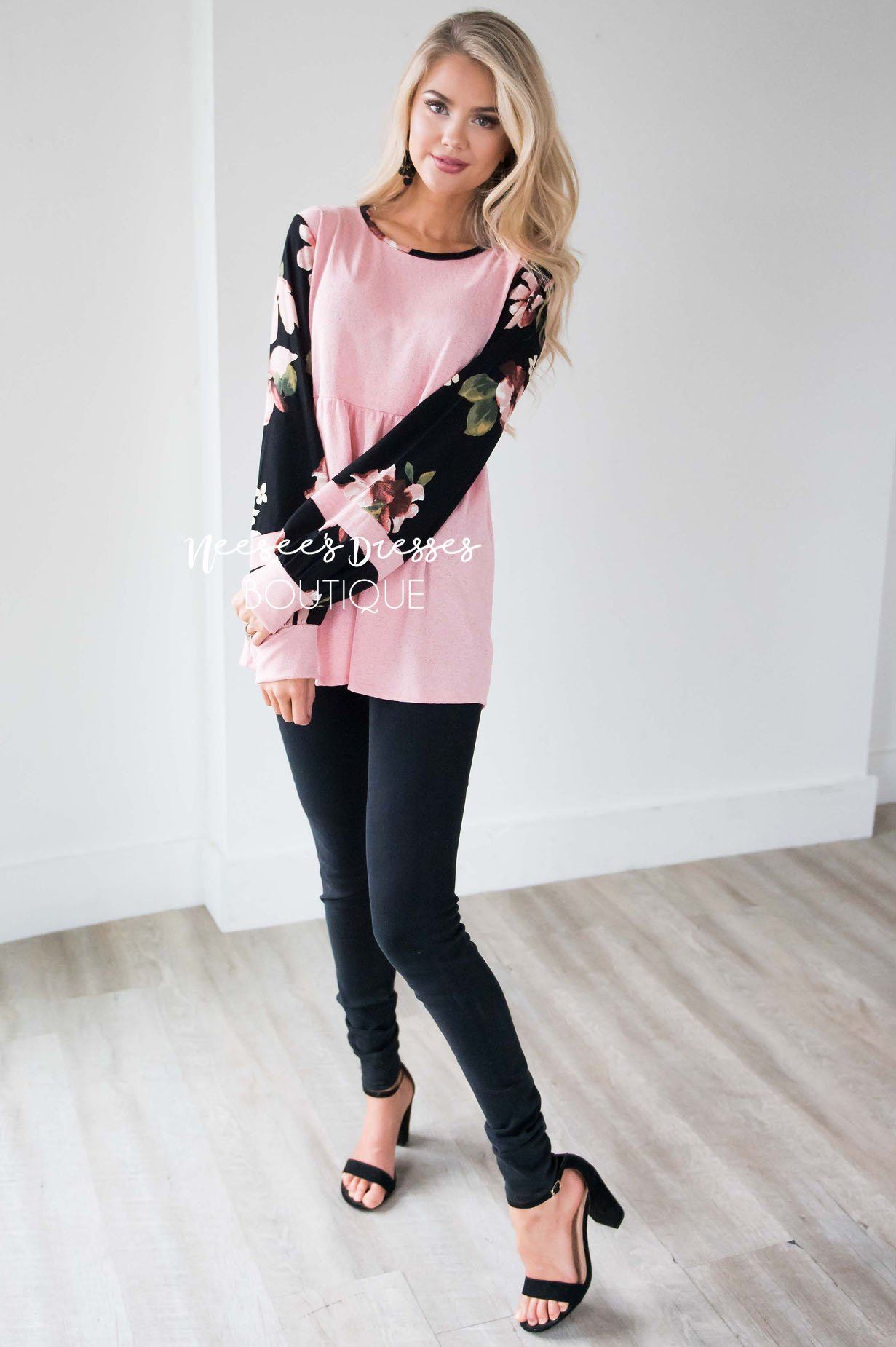 Velvet Bubble Sleeve Peplum Top Tops vendor-unknown 