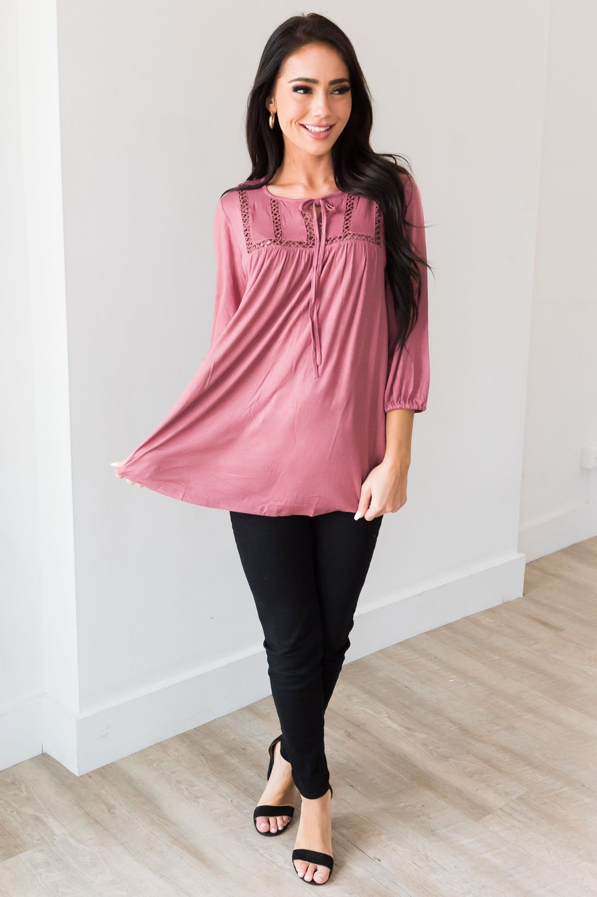 Always On My Mind Modest Layering Top Modest Dresses vendor-unknown 