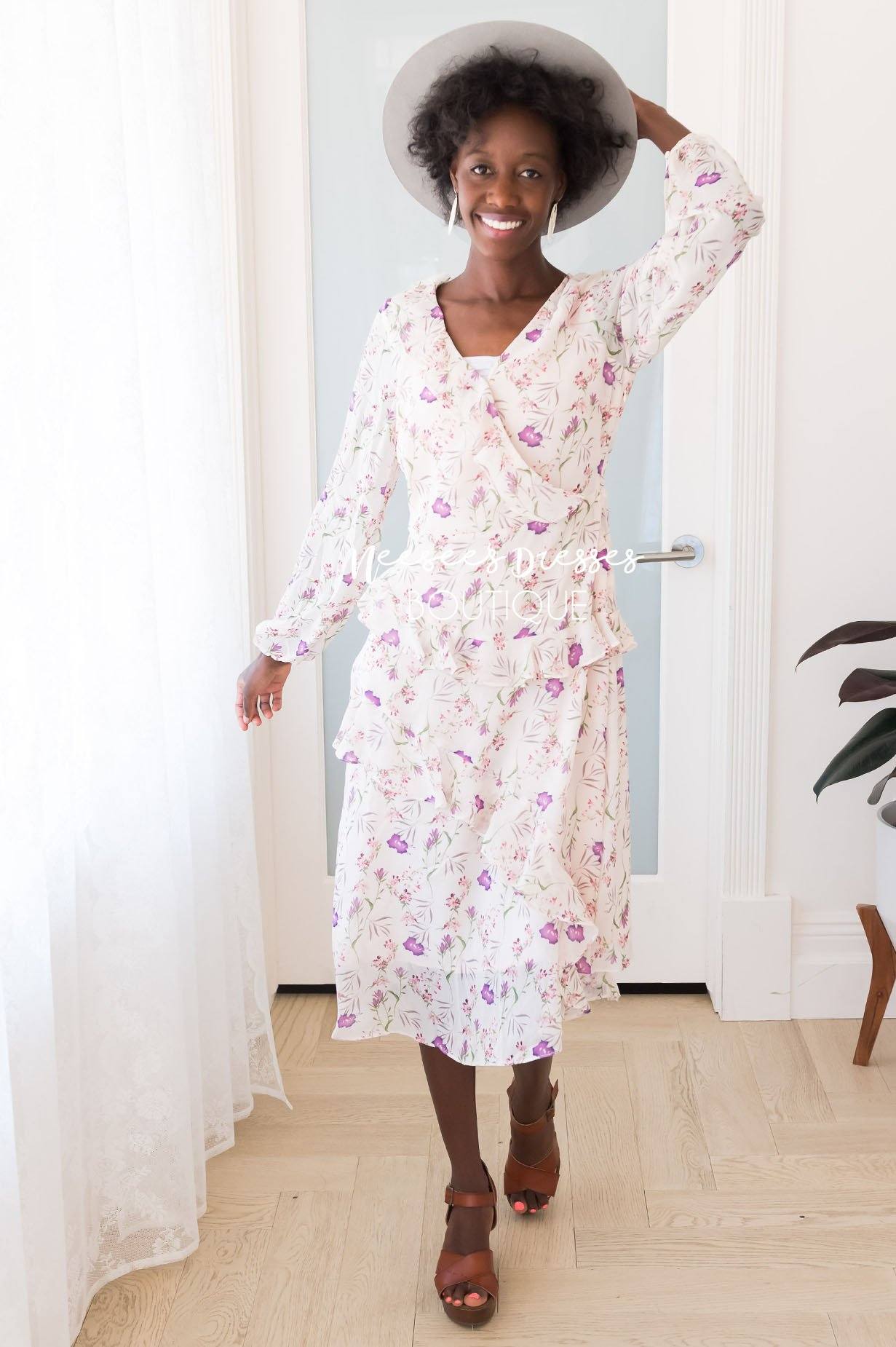 The Viola Modest Dresses vendor-unknown 