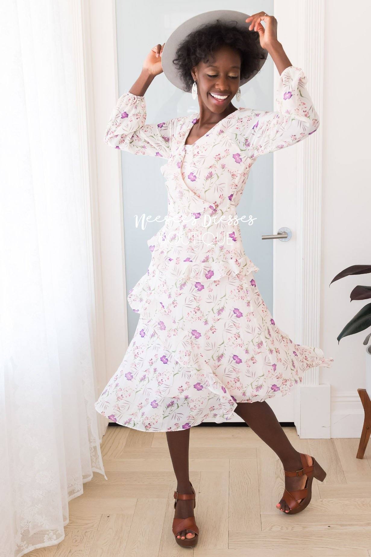 The Viola Modest Dresses vendor-unknown 