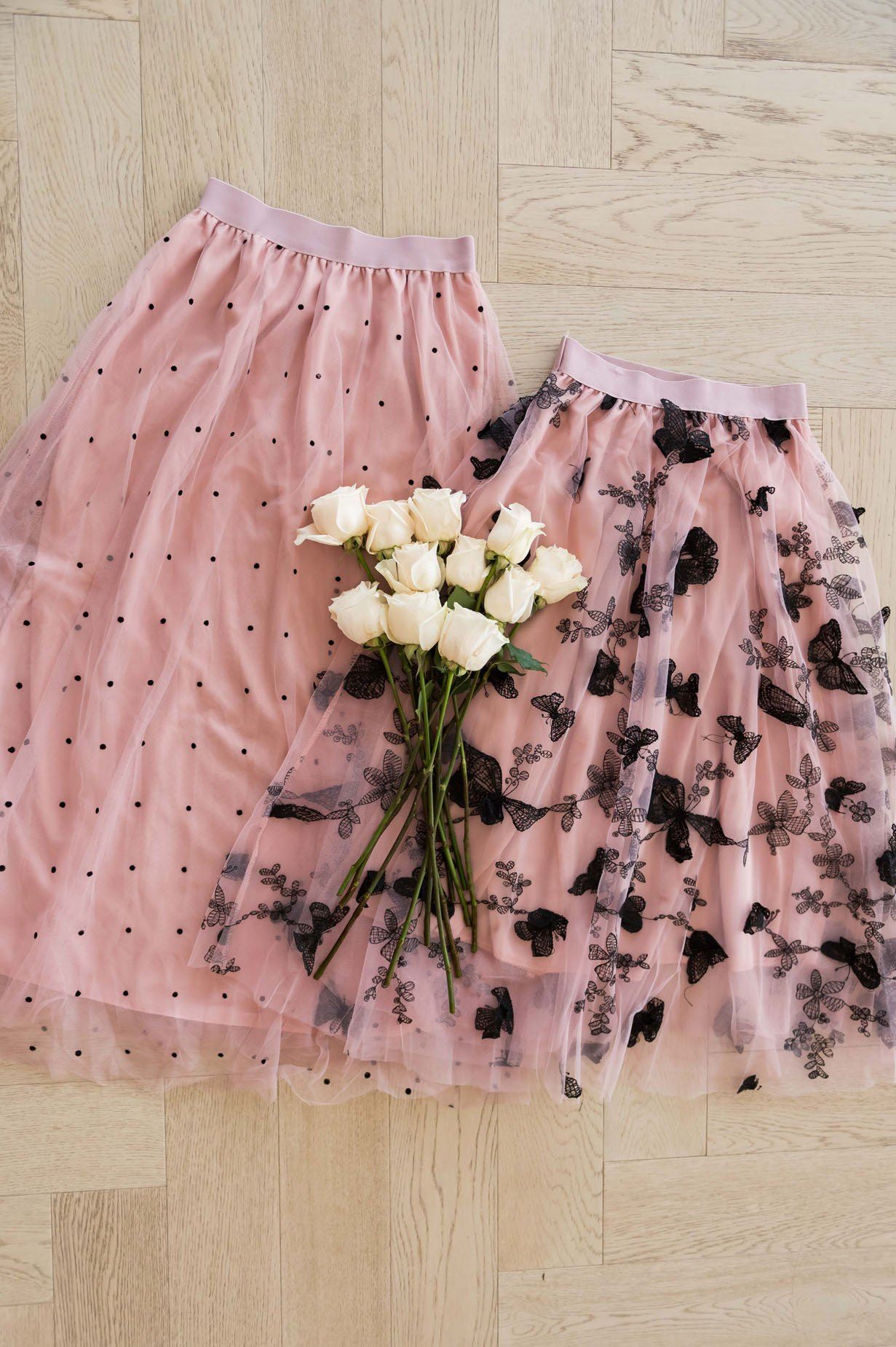 Twirl Away Modest Tulle Skirt NeeSee's Dresses 