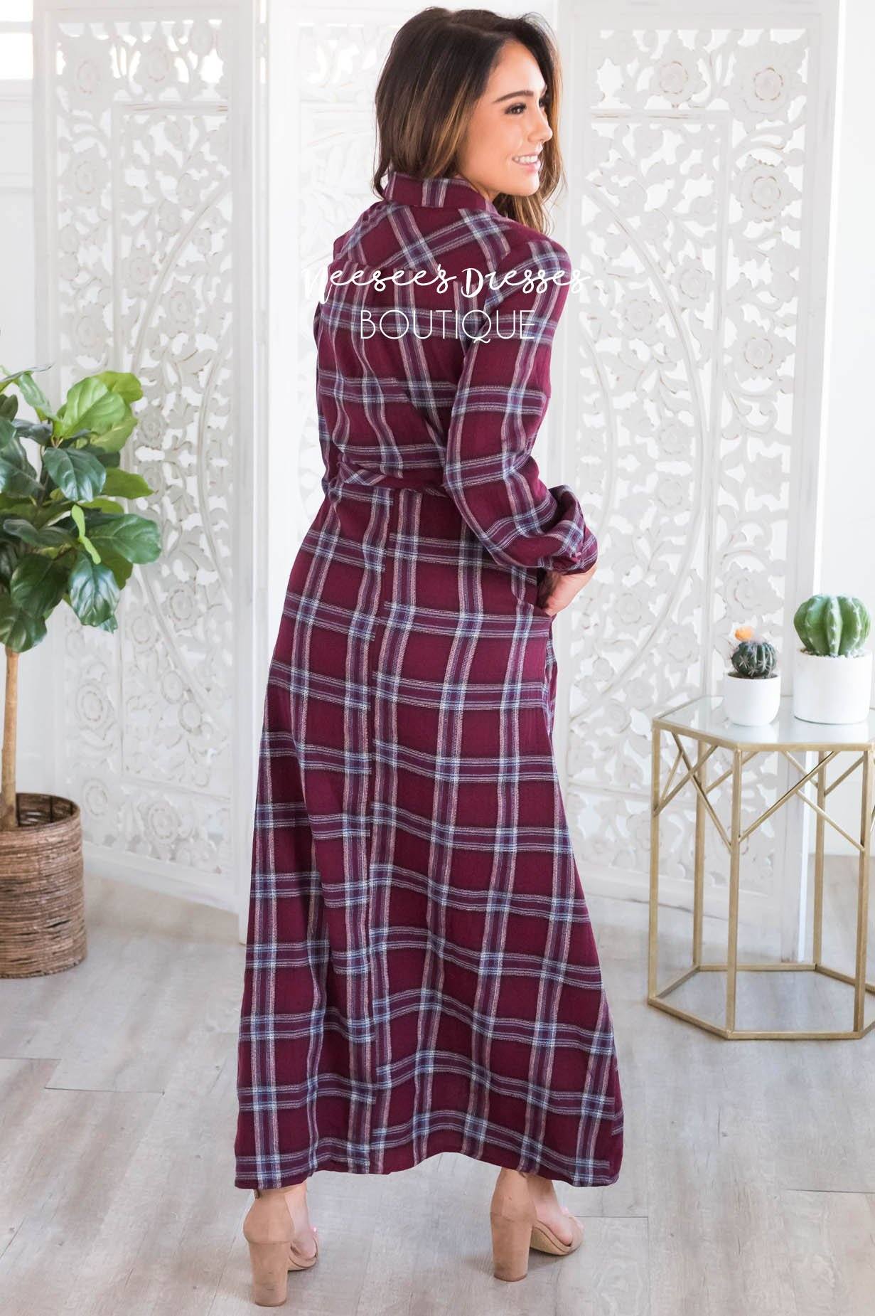 The Kinley Modest Dresses vendor-unknown 