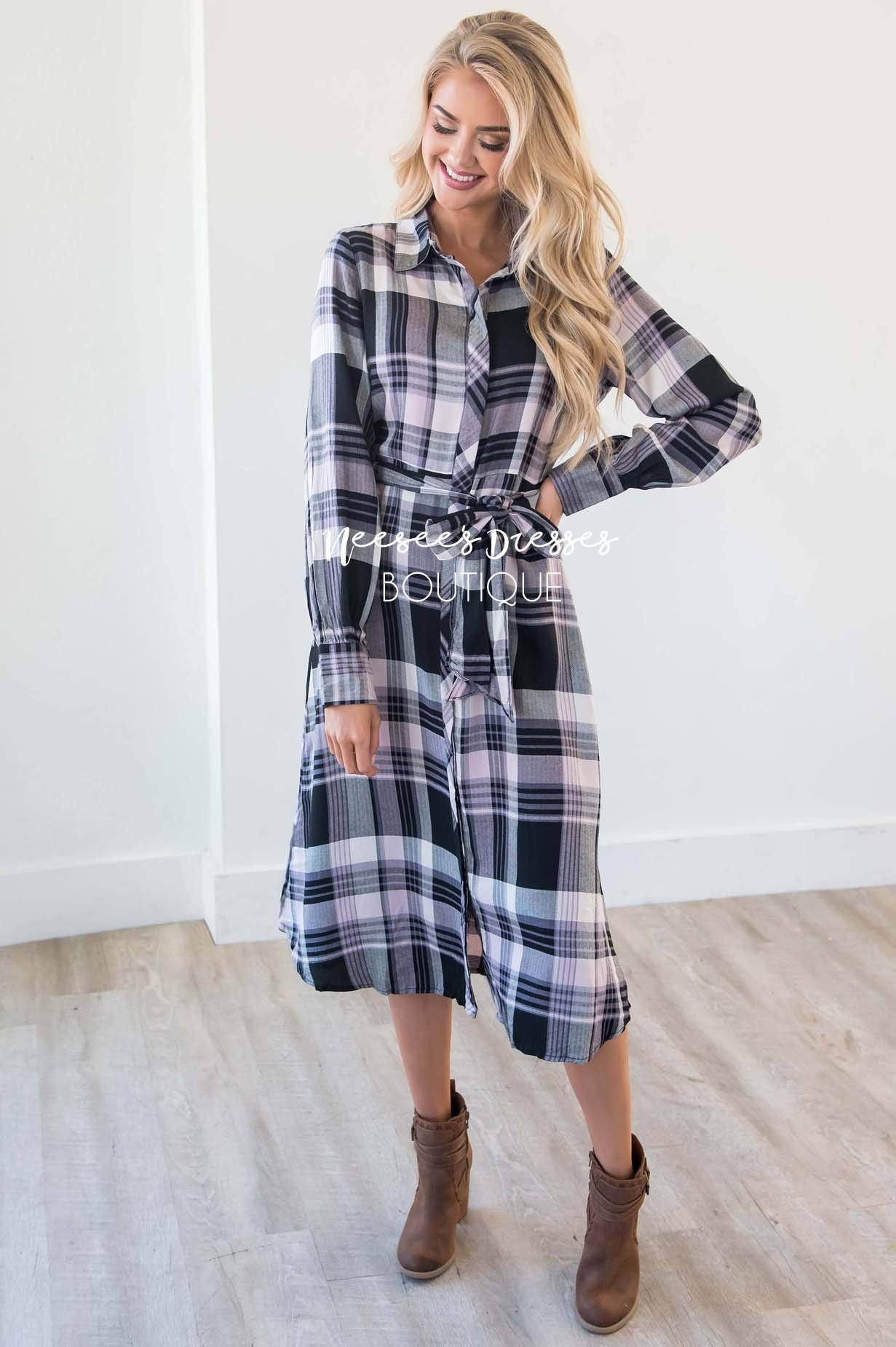 The Dominique Modest Dresses vendor-unknown 