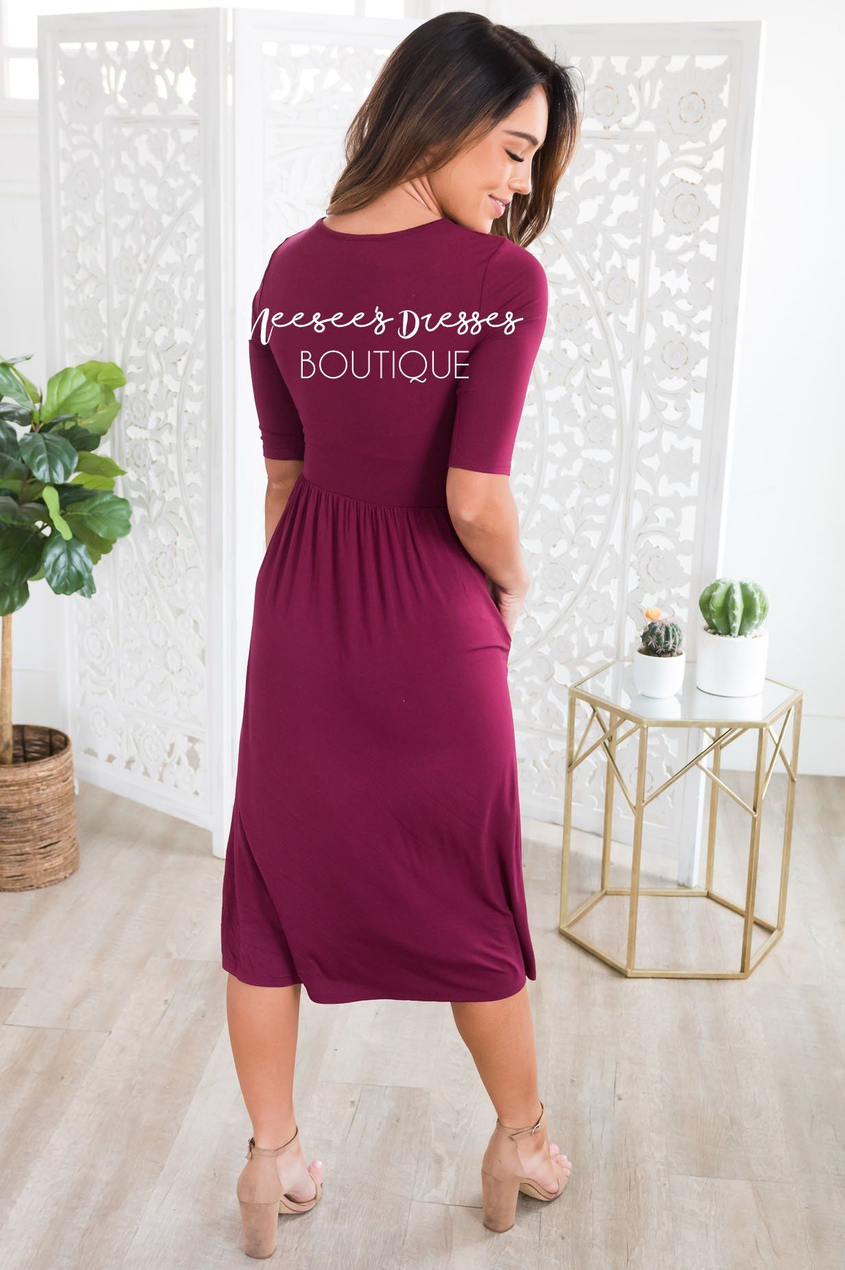 The Estella Modest Dresses vendor-unknown 