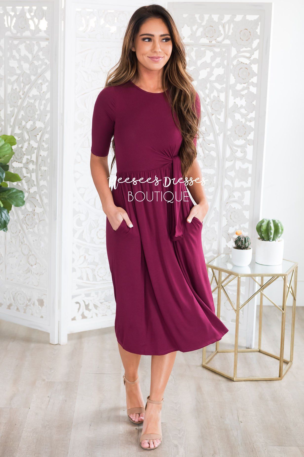 The Estella Modest Dresses vendor-unknown 