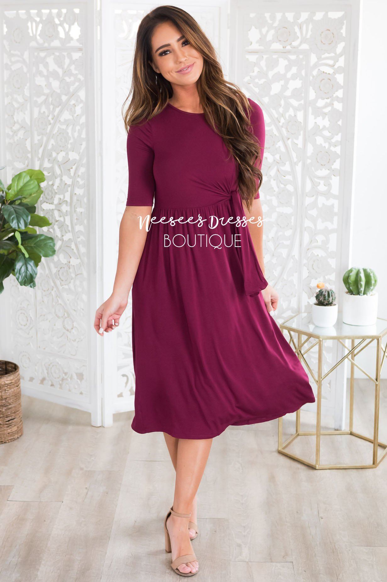 The Estella Modest Dresses vendor-unknown 