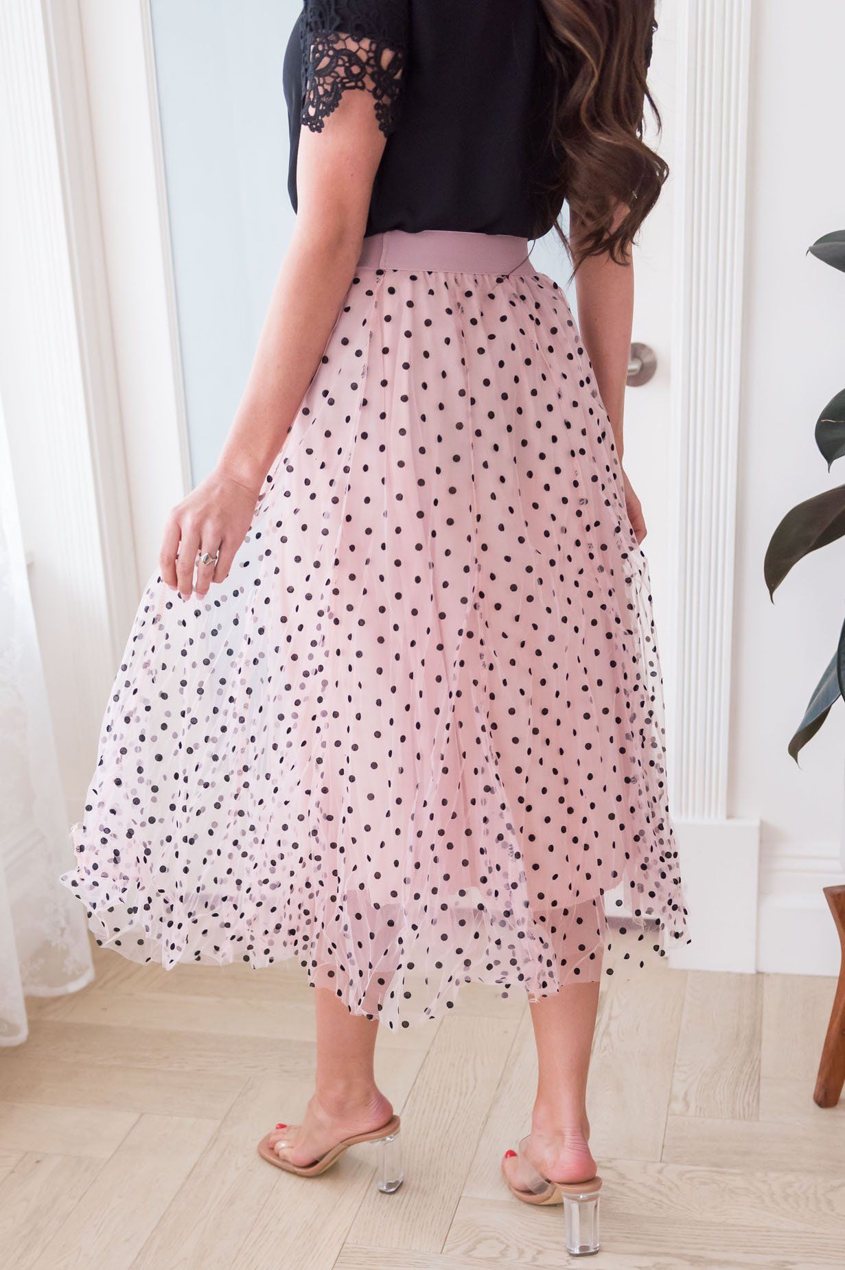 Connect the Dots Modest Tulle Skirt NeeSee's Dresses 