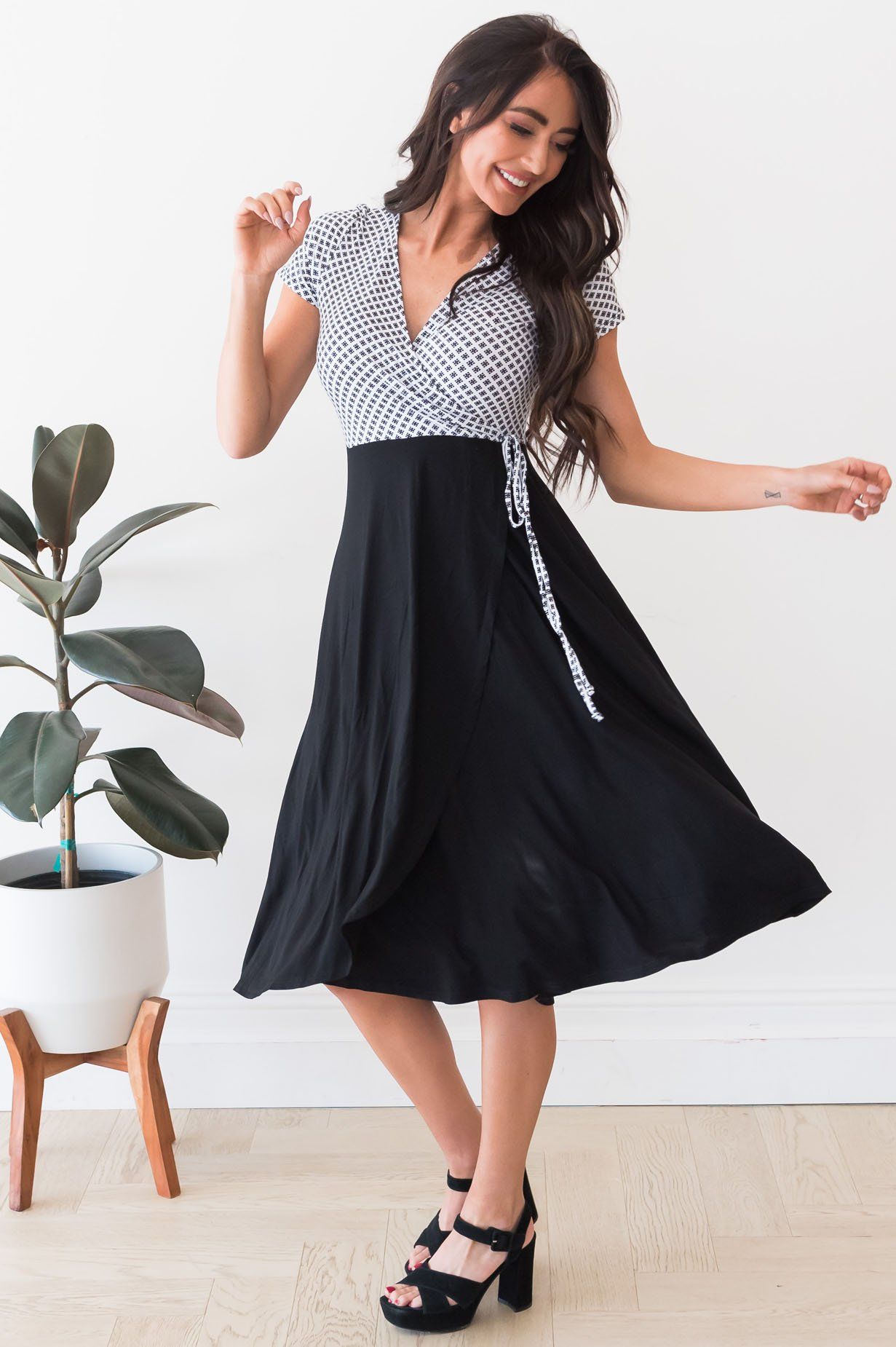 The Georgette Modest Dresses vendor-unknown 