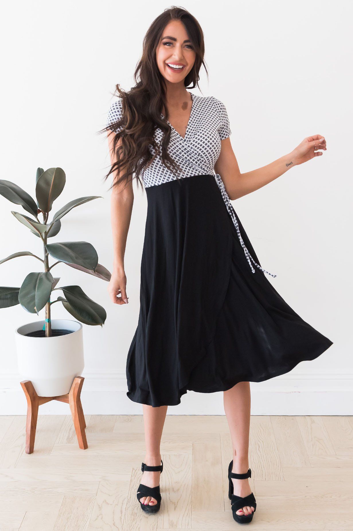 The Georgette Modest Dresses vendor-unknown 