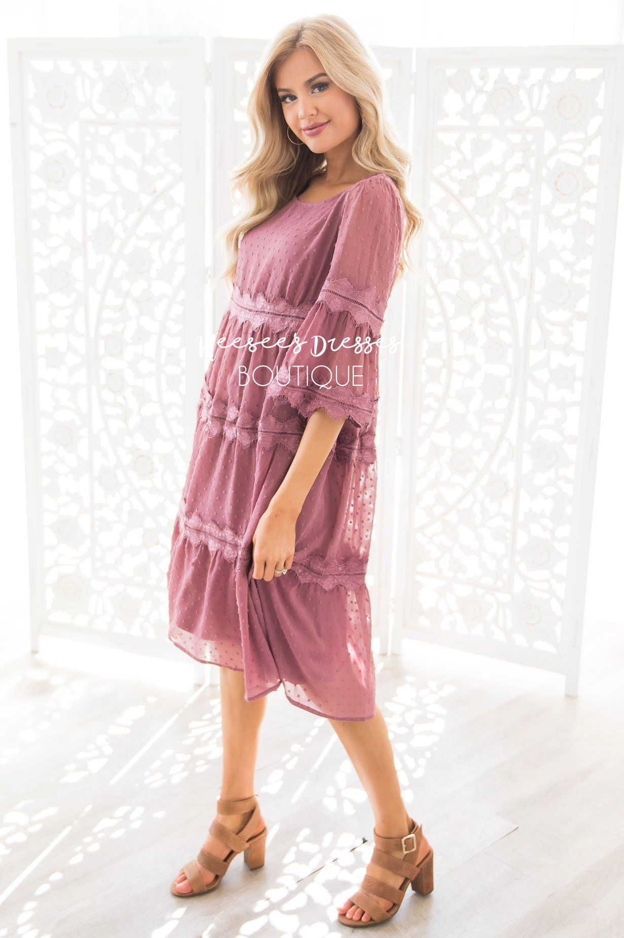 The Polly Modest Dresses vendor-unknown 