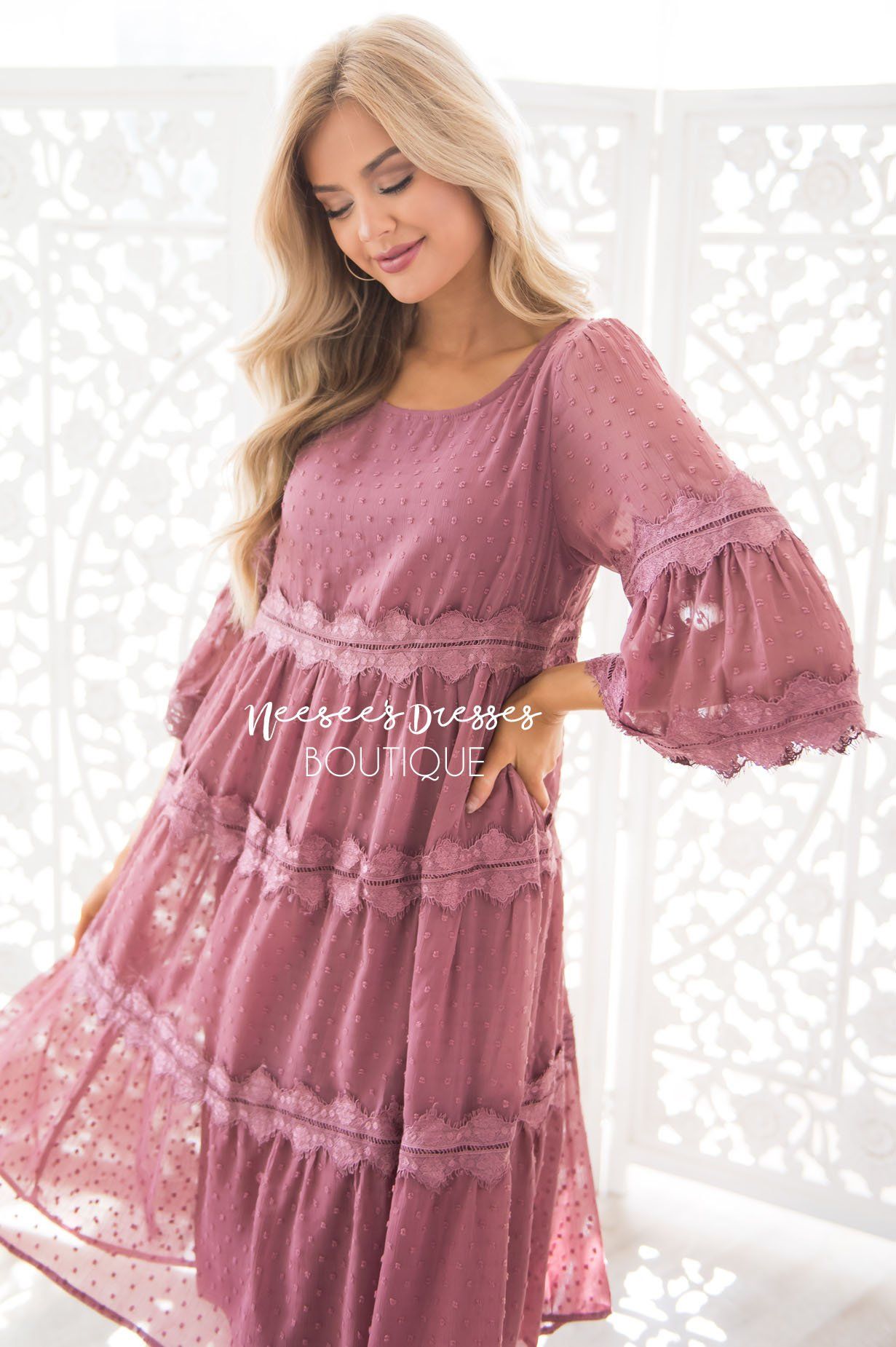 The Polly Modest Dresses vendor-unknown 