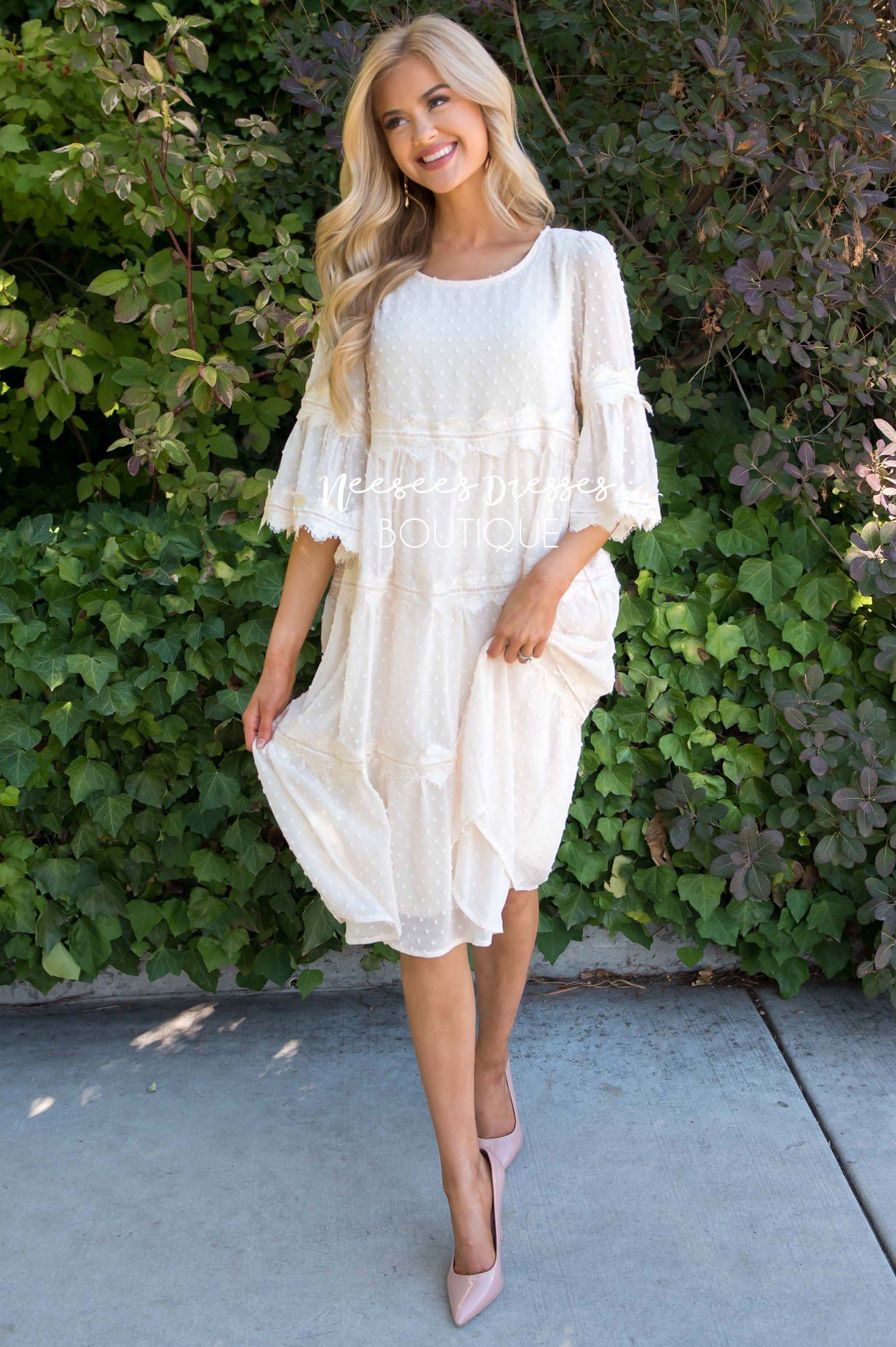 The Polly Modest Dresses vendor-unknown 