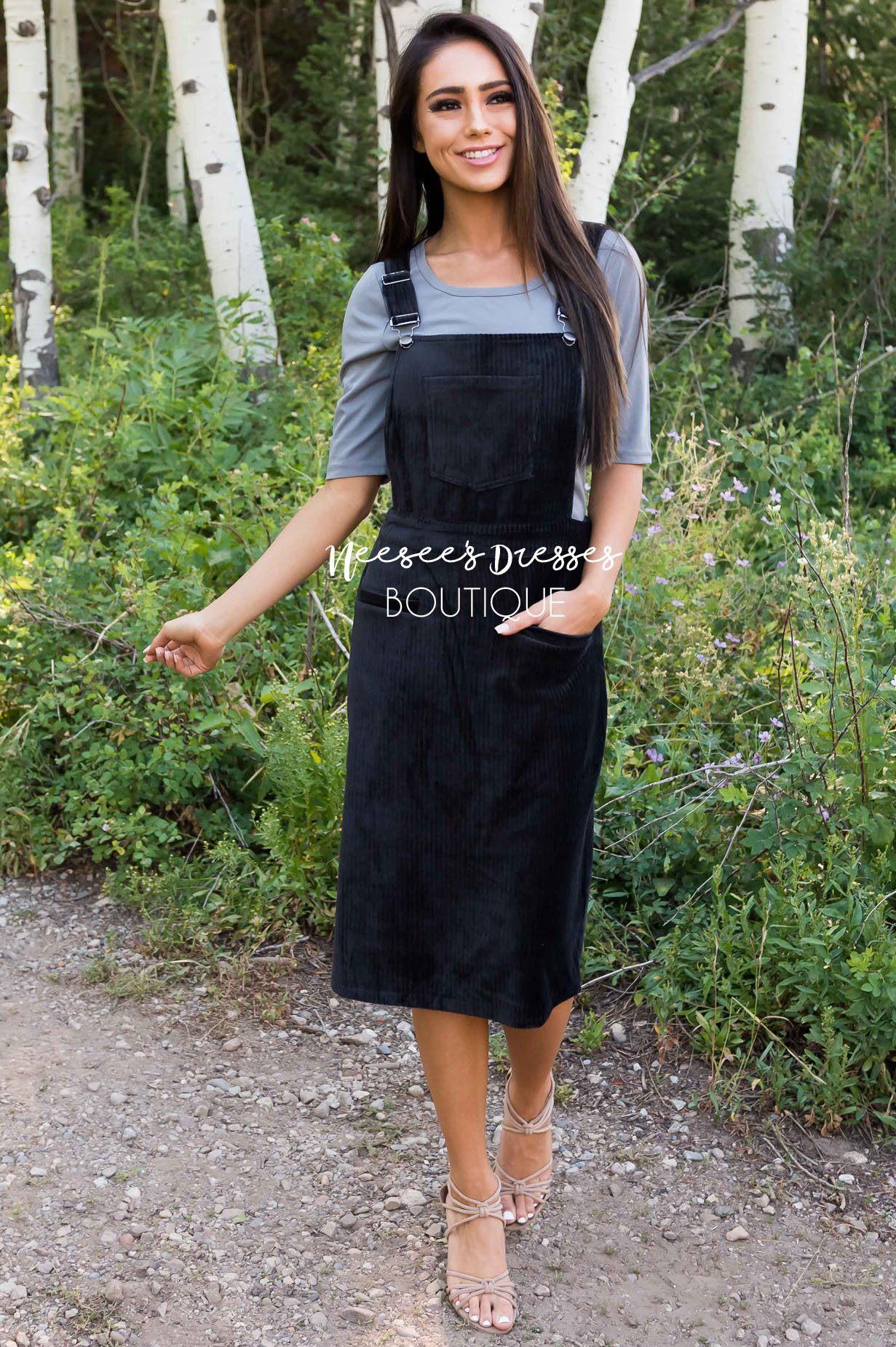 The Pollyanna Overall Dress Modest Dresses vendor-unknown 