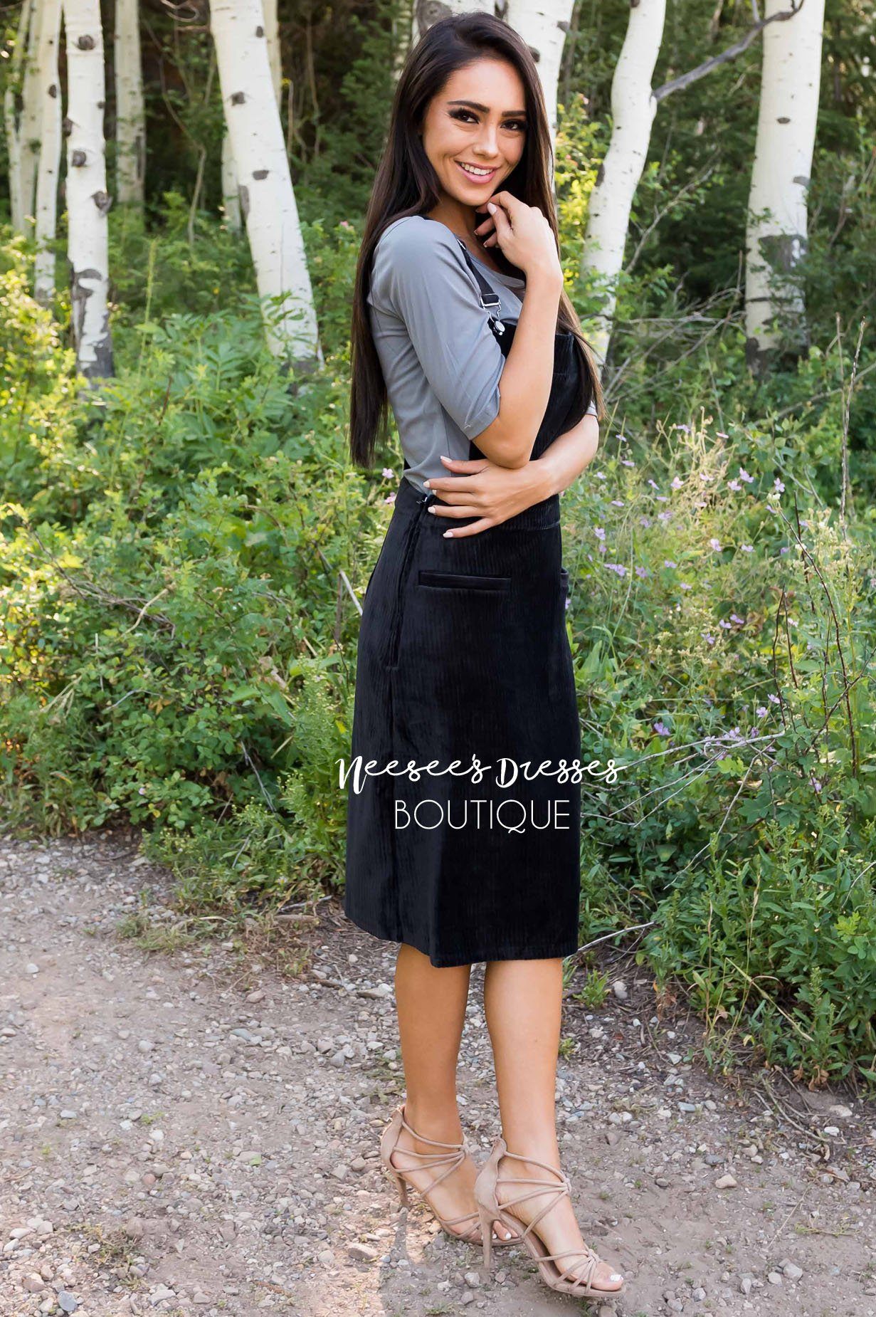 The Pollyanna Overall Dress Modest Dresses vendor-unknown 