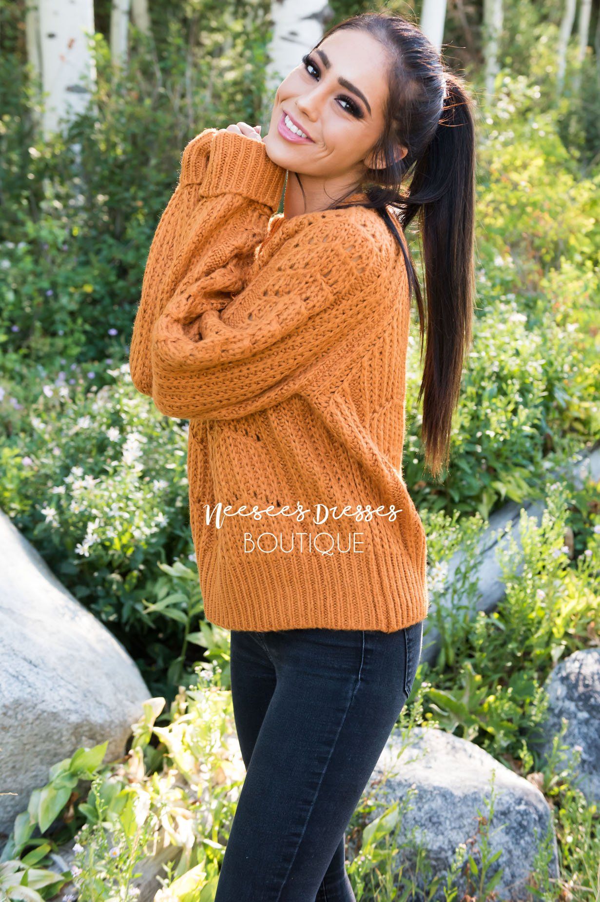 Harvest Time Modest Sweater Modest Dresses vendor-unknown 