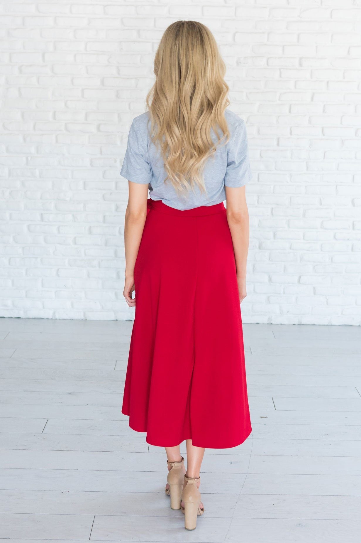 Stand By Our Love Modest Circle Skirt Modest Dresses vendor-unknown 