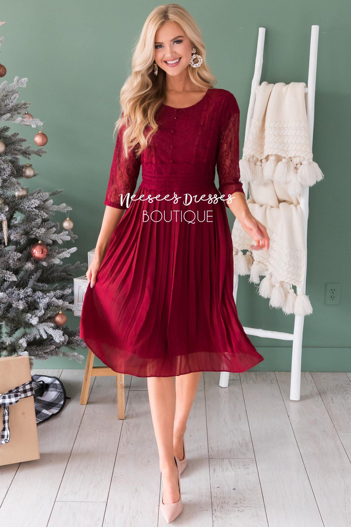 The Shania Modest Dresses vendor-unknown 