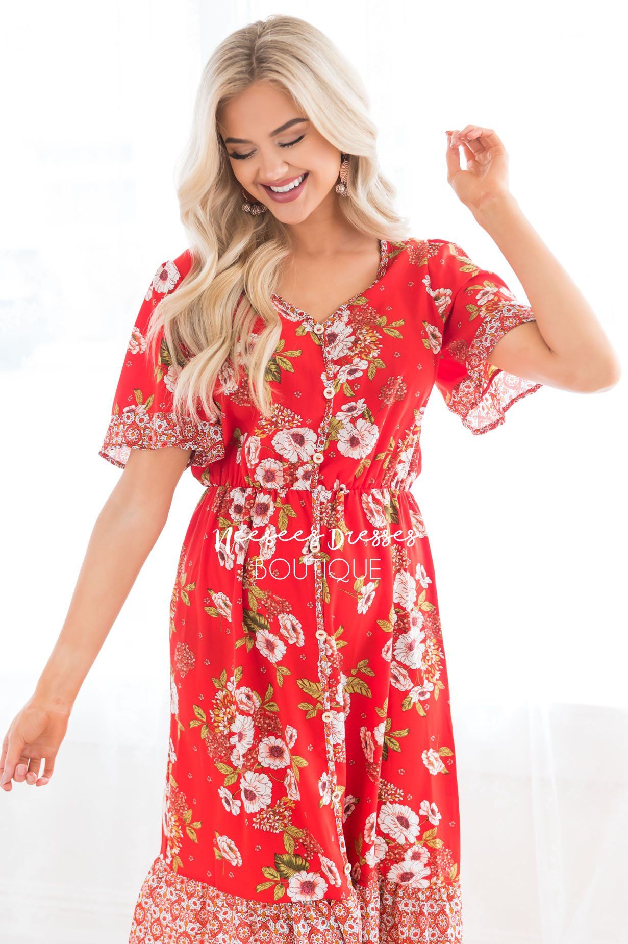 The Merinda Modest Dresses vendor-unknown 