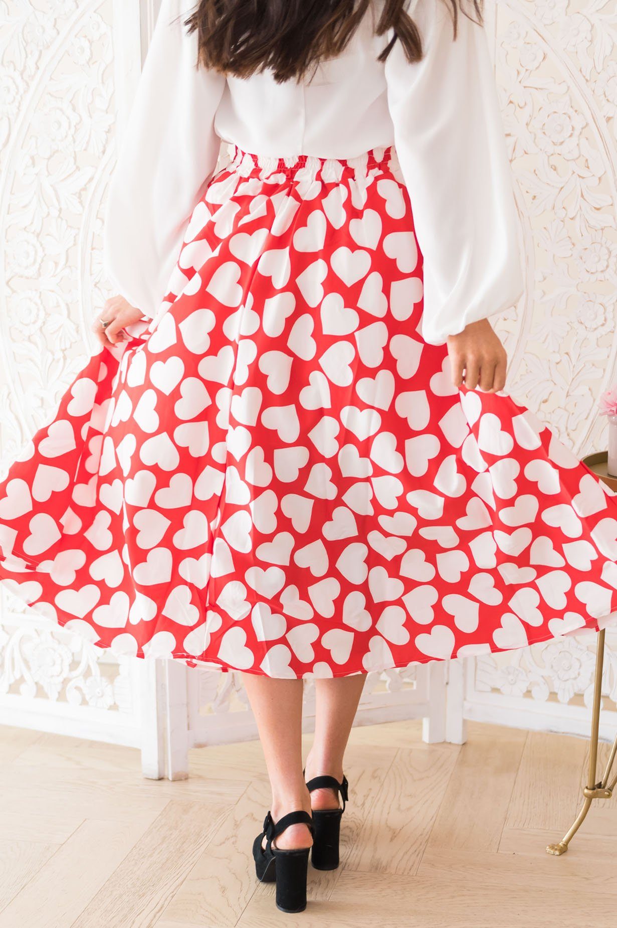 Be My Valentine Modest Skirt NeeSee's Dresses 