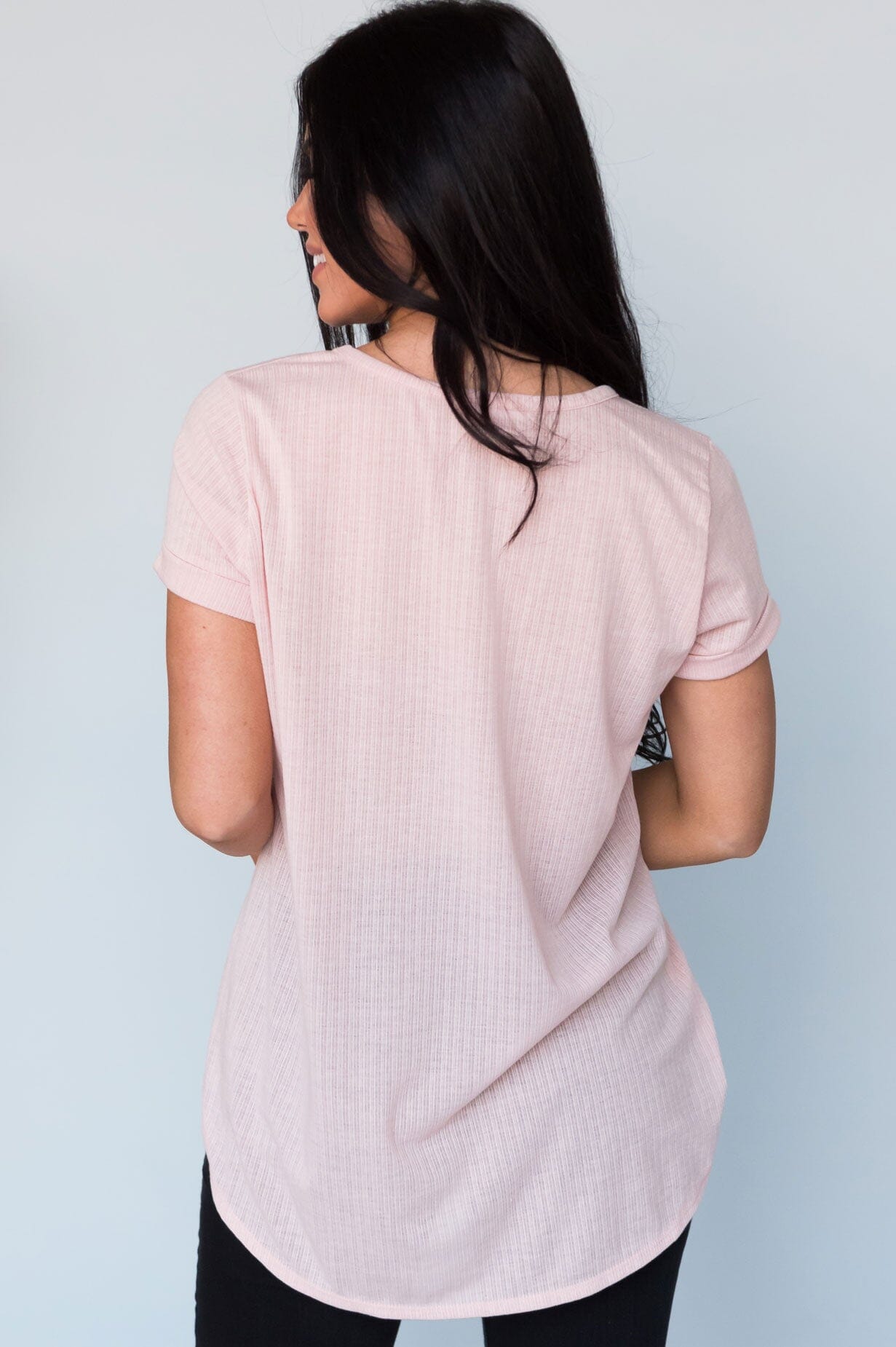 Your Favorite Ribbed Modest Tee NeeSee's Dresses 