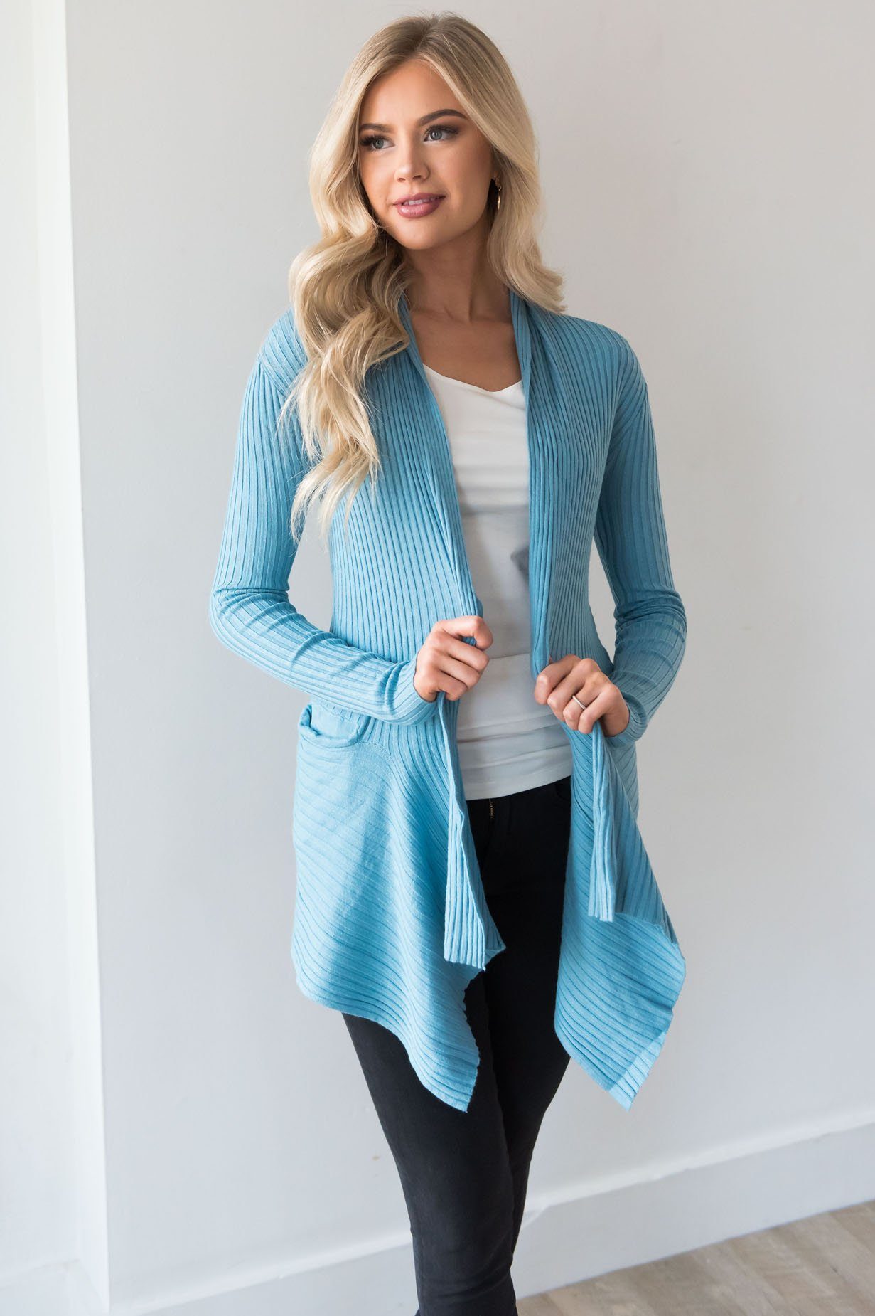 Sunny Days Ahead Modest Cardigan Tops vendor-unknown 