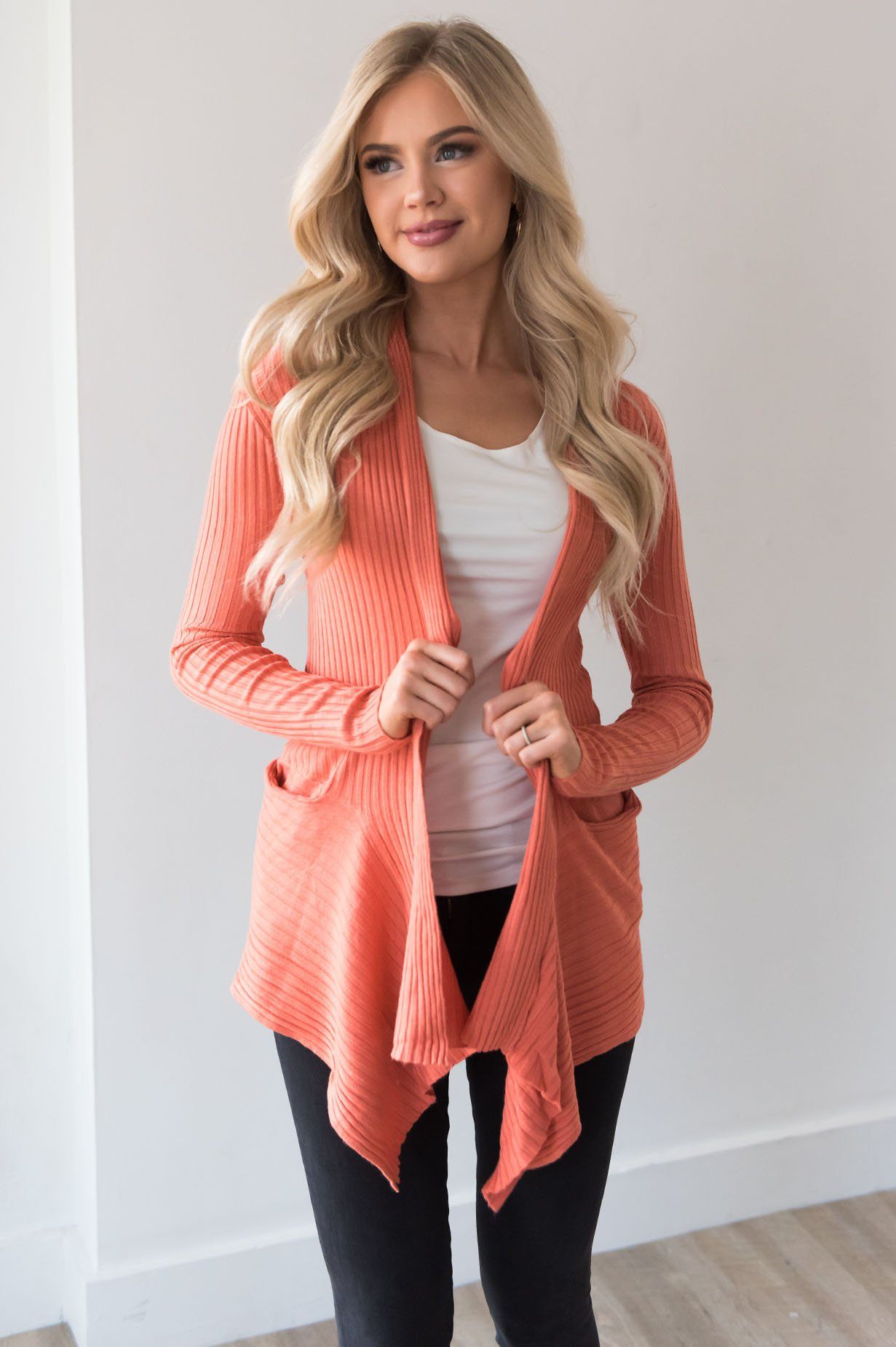 Sunny Days Ahead Modest Cardigan Tops vendor-unknown 