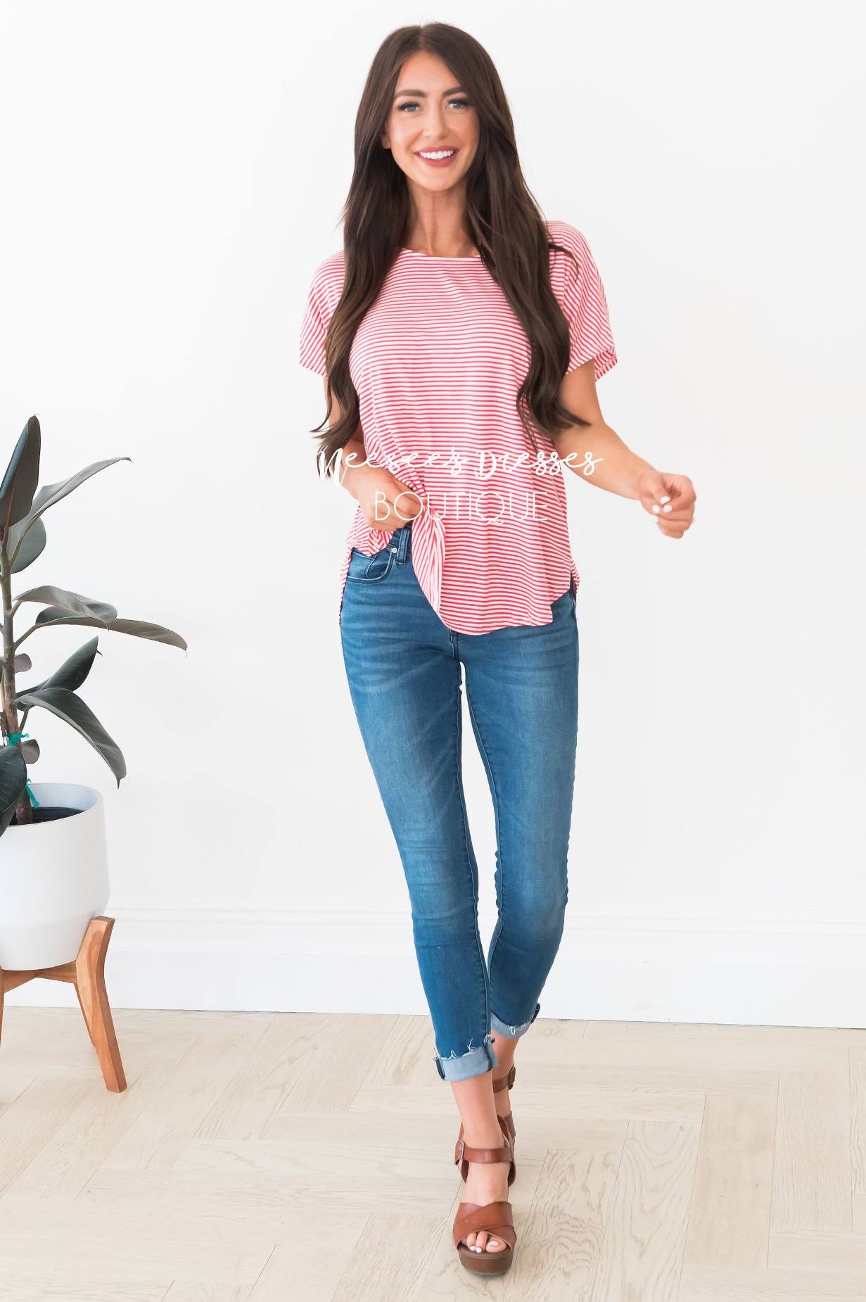 Round of Applause Modest Top Modest Dresses vendor-unknown 