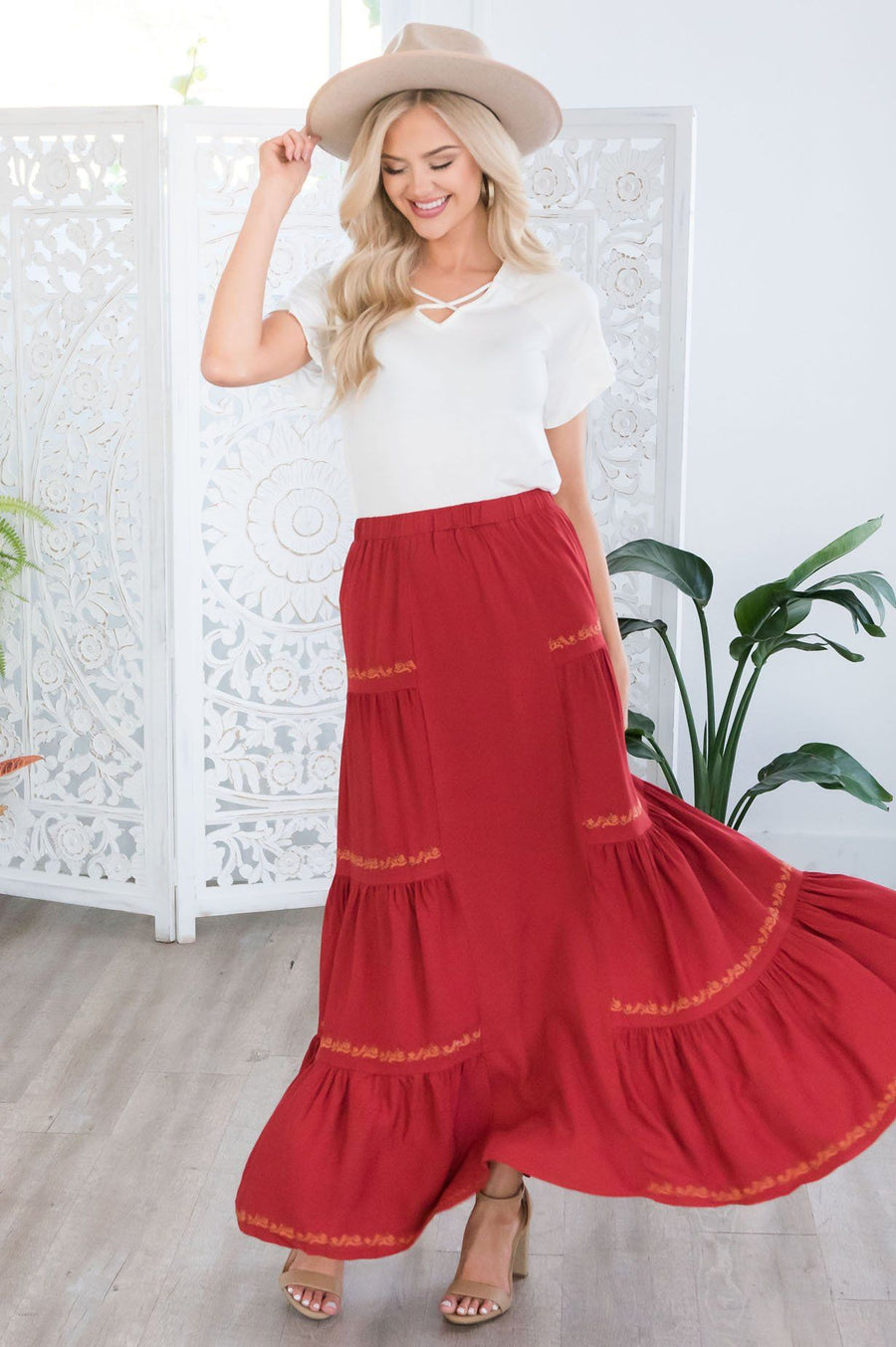 Perfect Day Modest Maxi Skirt