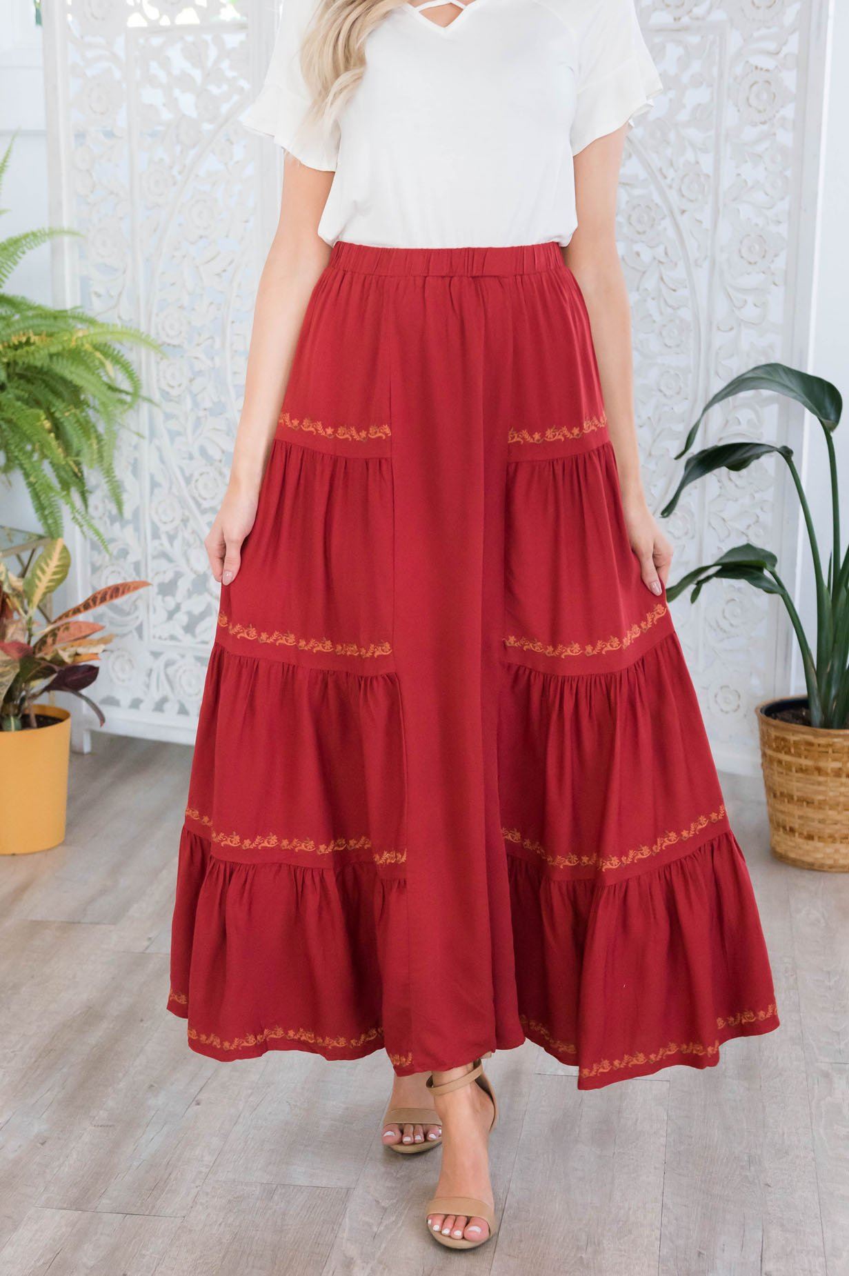 Perfect Day Modest Maxi Skirt Modest Dresses vendor-unknown 