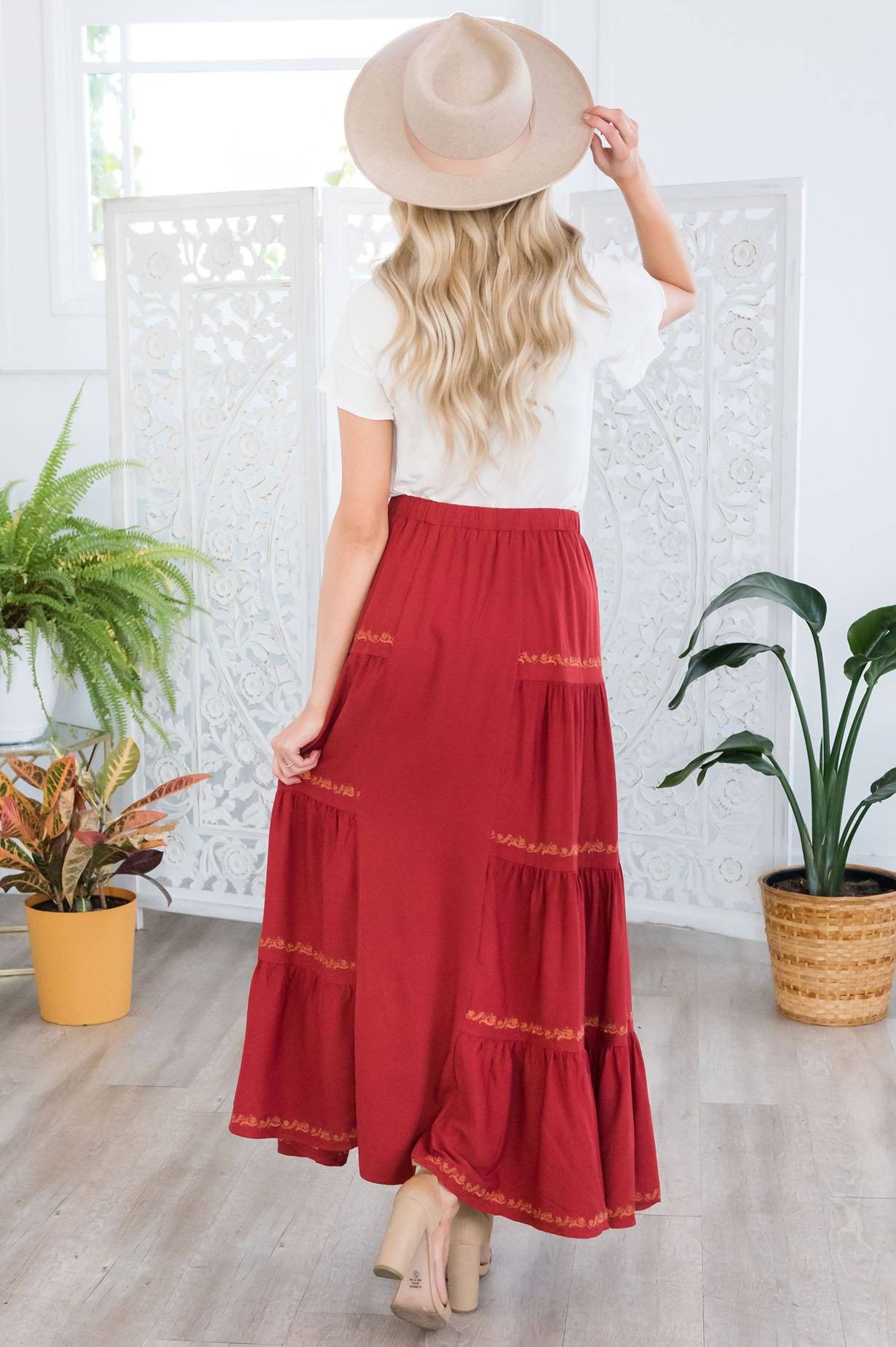 Perfect Day Modest Maxi Skirt Modest Dresses vendor-unknown 