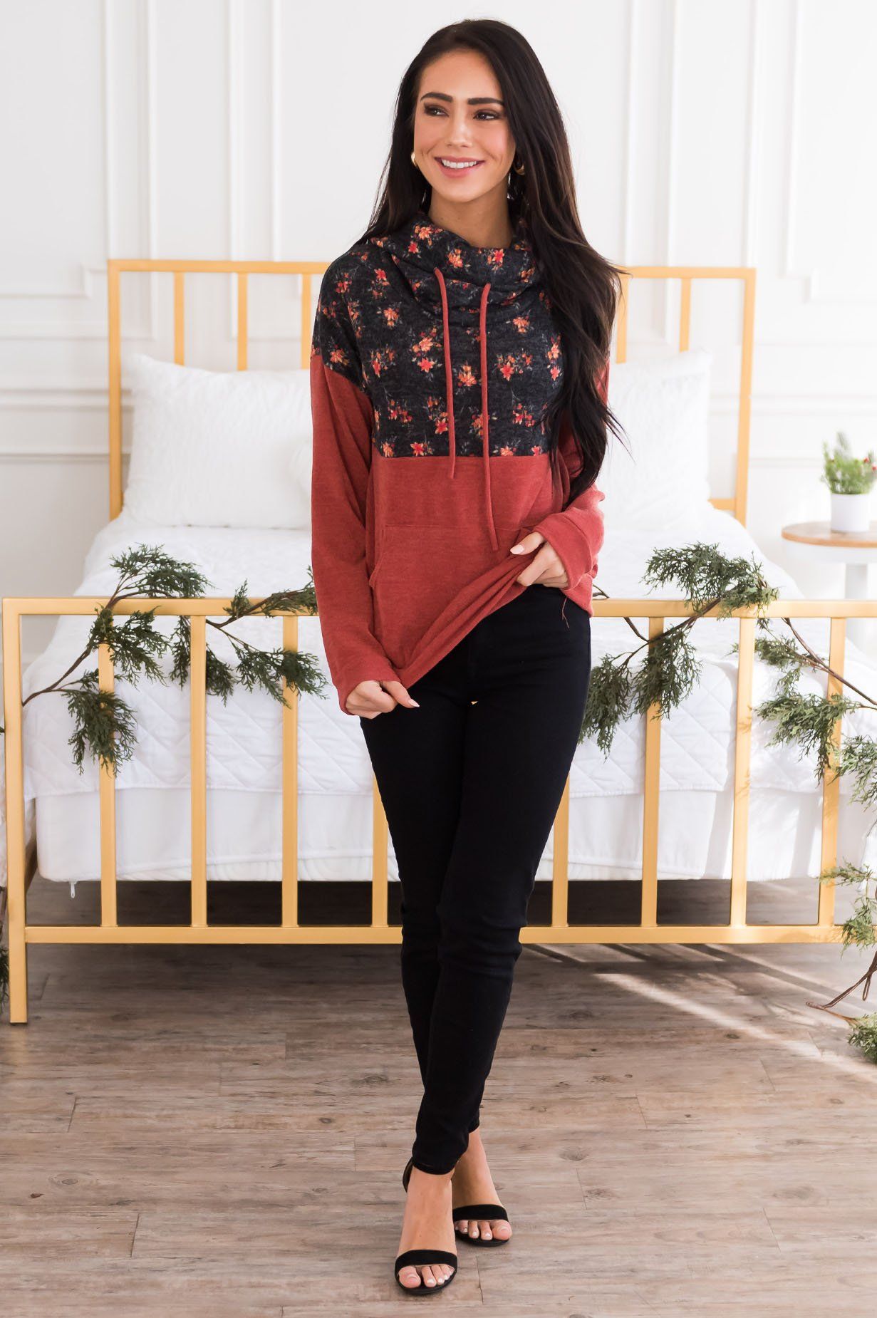 Hello There Modest Hoodie Modest Dresses vendor-unknown 