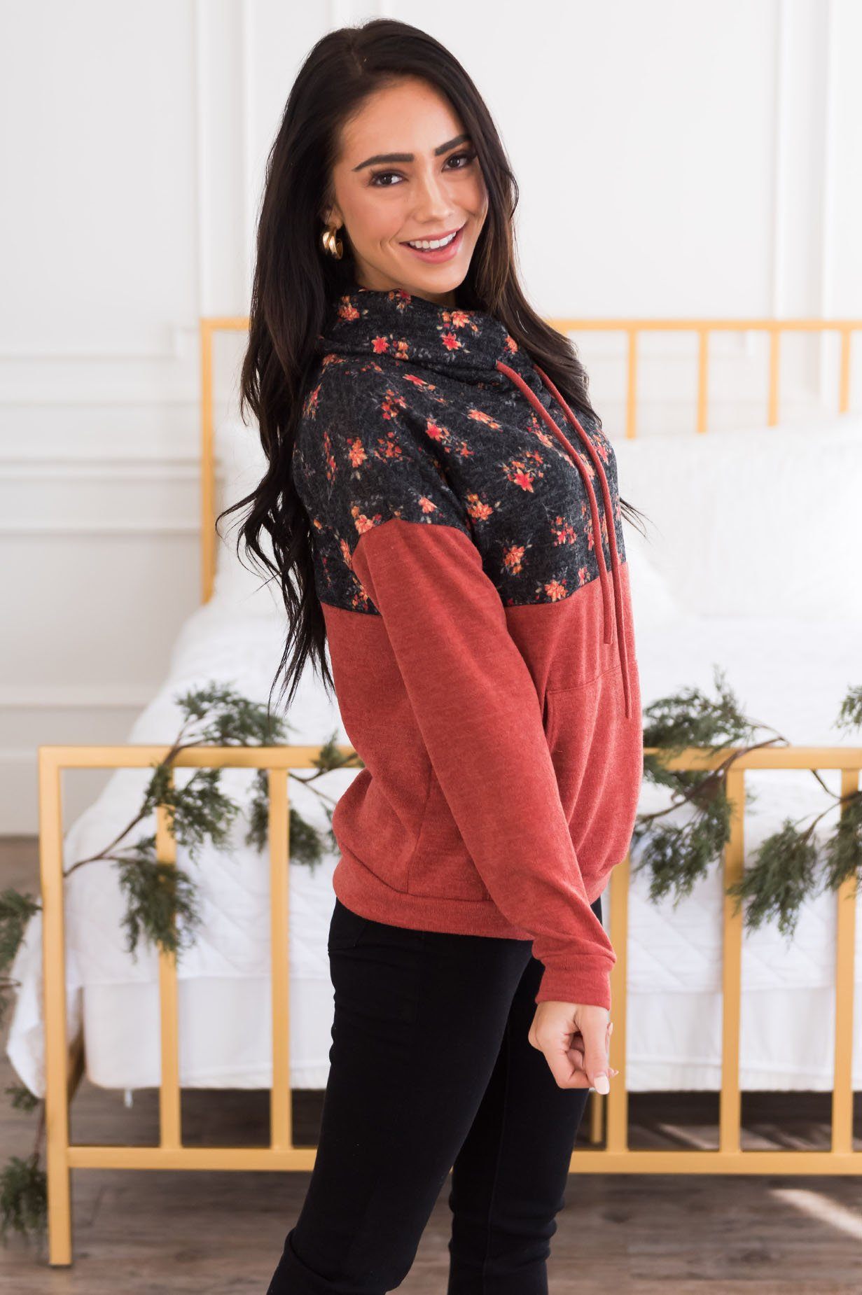 Hello There Modest Hoodie Modest Dresses vendor-unknown 