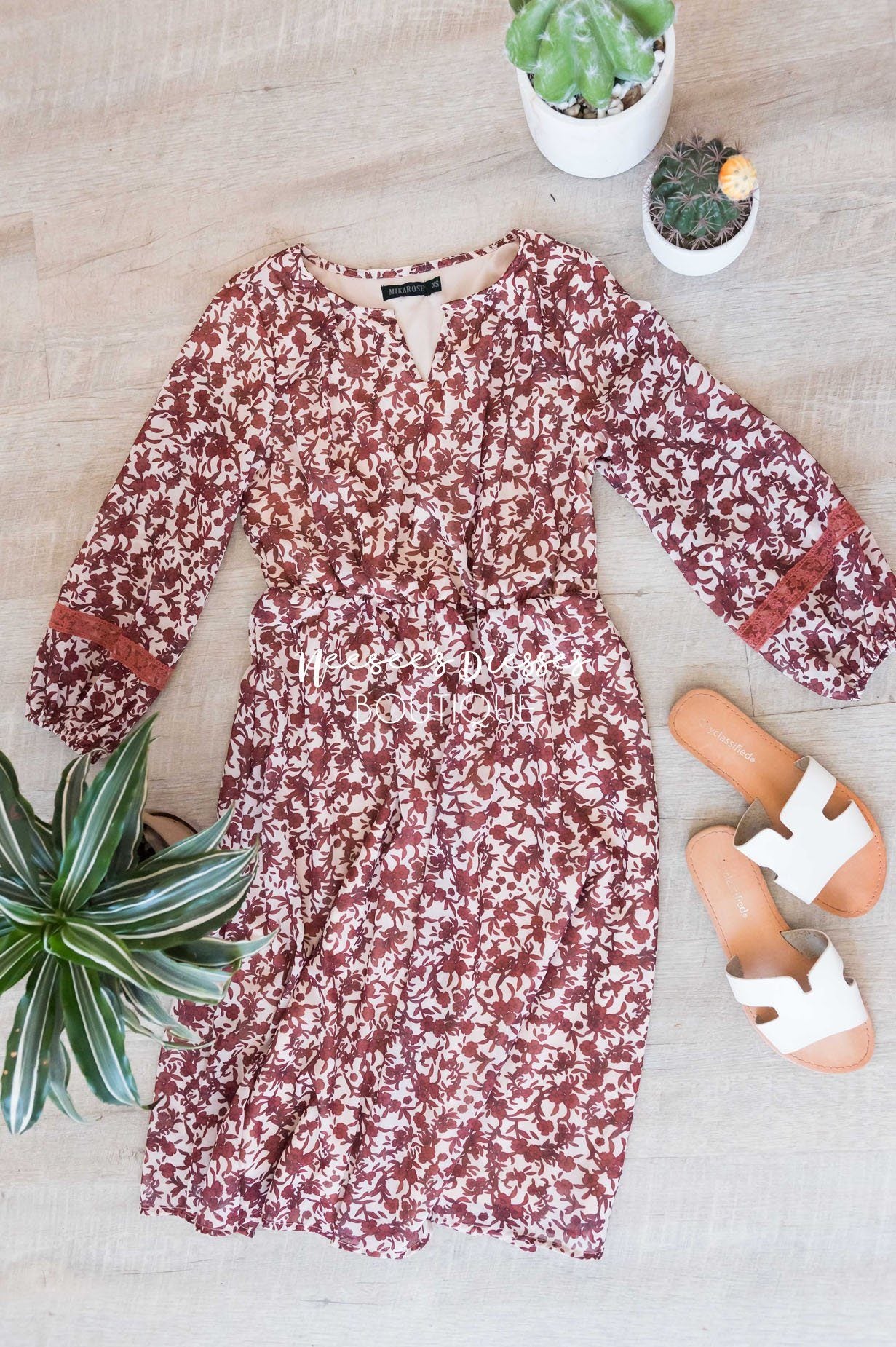 The Genevieve Modest Dresses vendor-unknown 