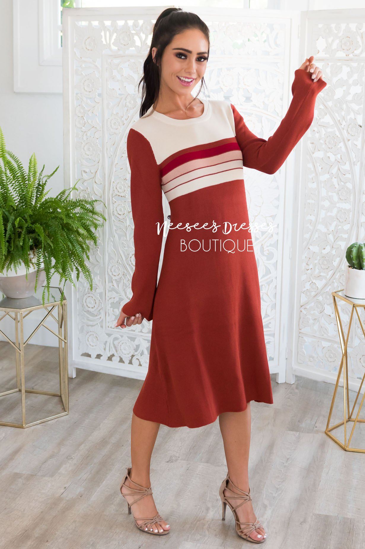 The Caylie Modest Dresses vendor-unknown 