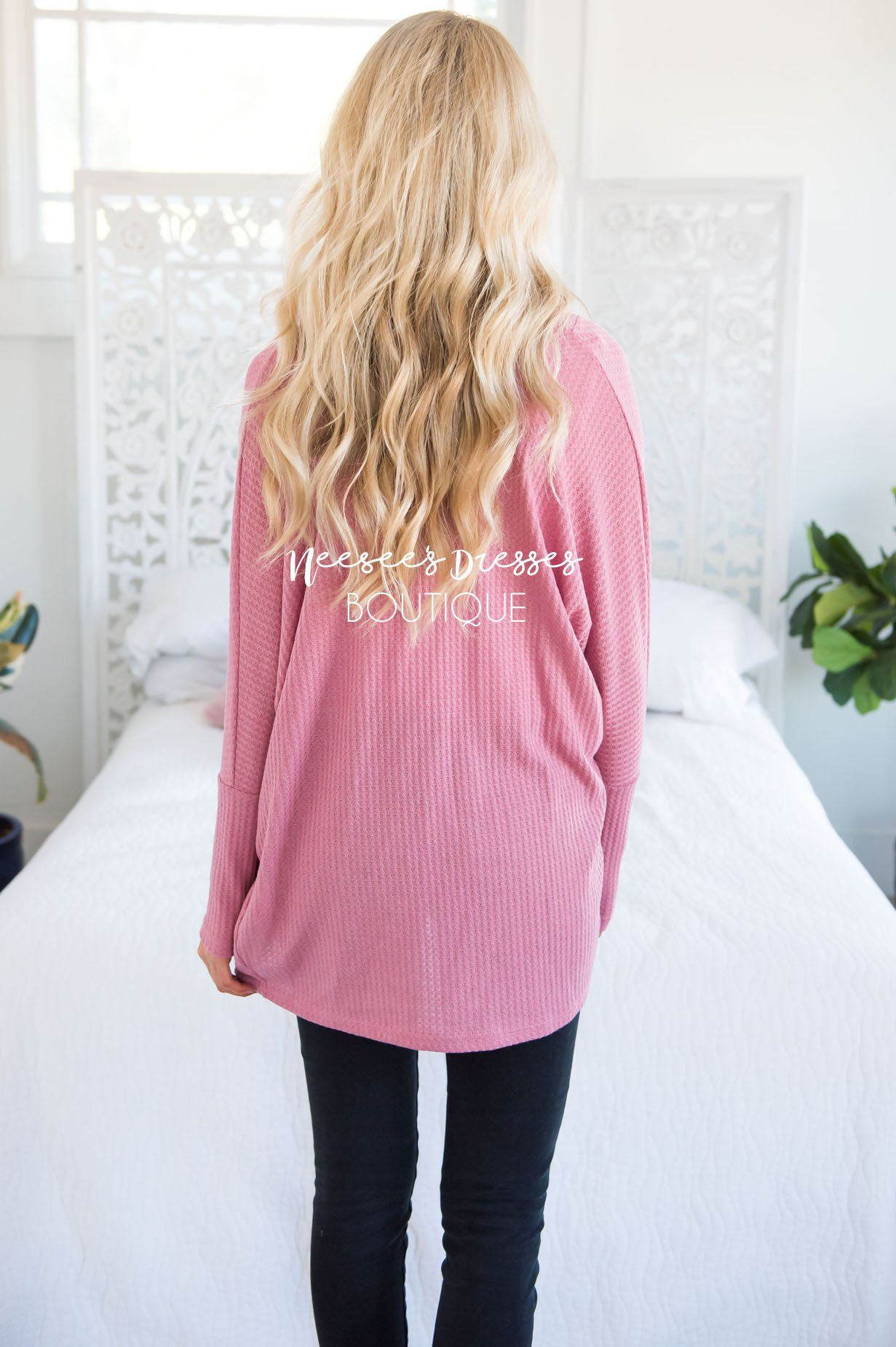 Shine Bright Thermal Cardigan Tops vendor-unknown 