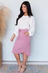 Running Errands Pocket Skirt Modest Dresses vendor-unknown