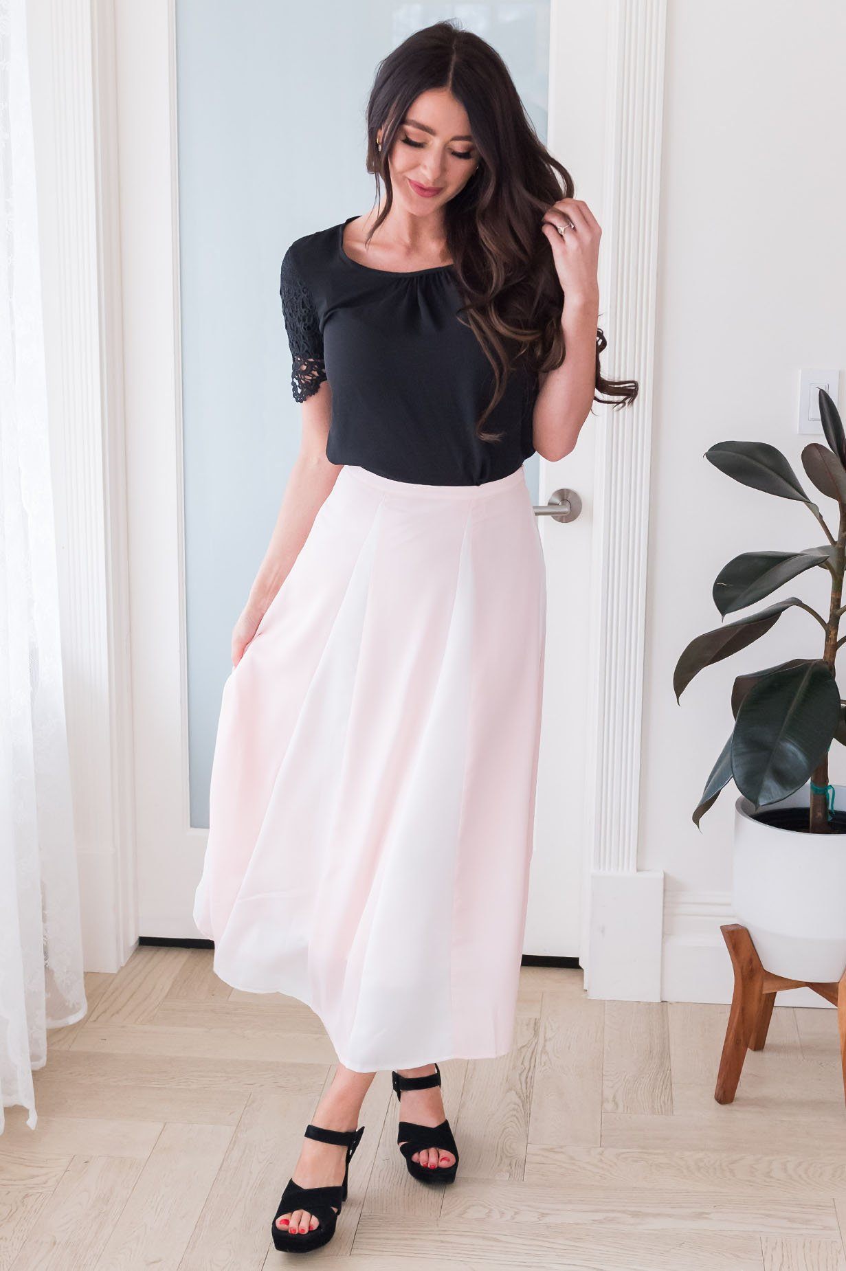 Simple Melody Modest Skirt Modest Dresses vendor-unknown 