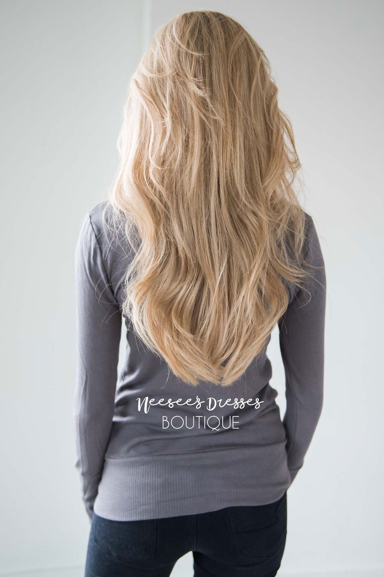 Snap Up Button Cardigan Tops vendor-unknown 