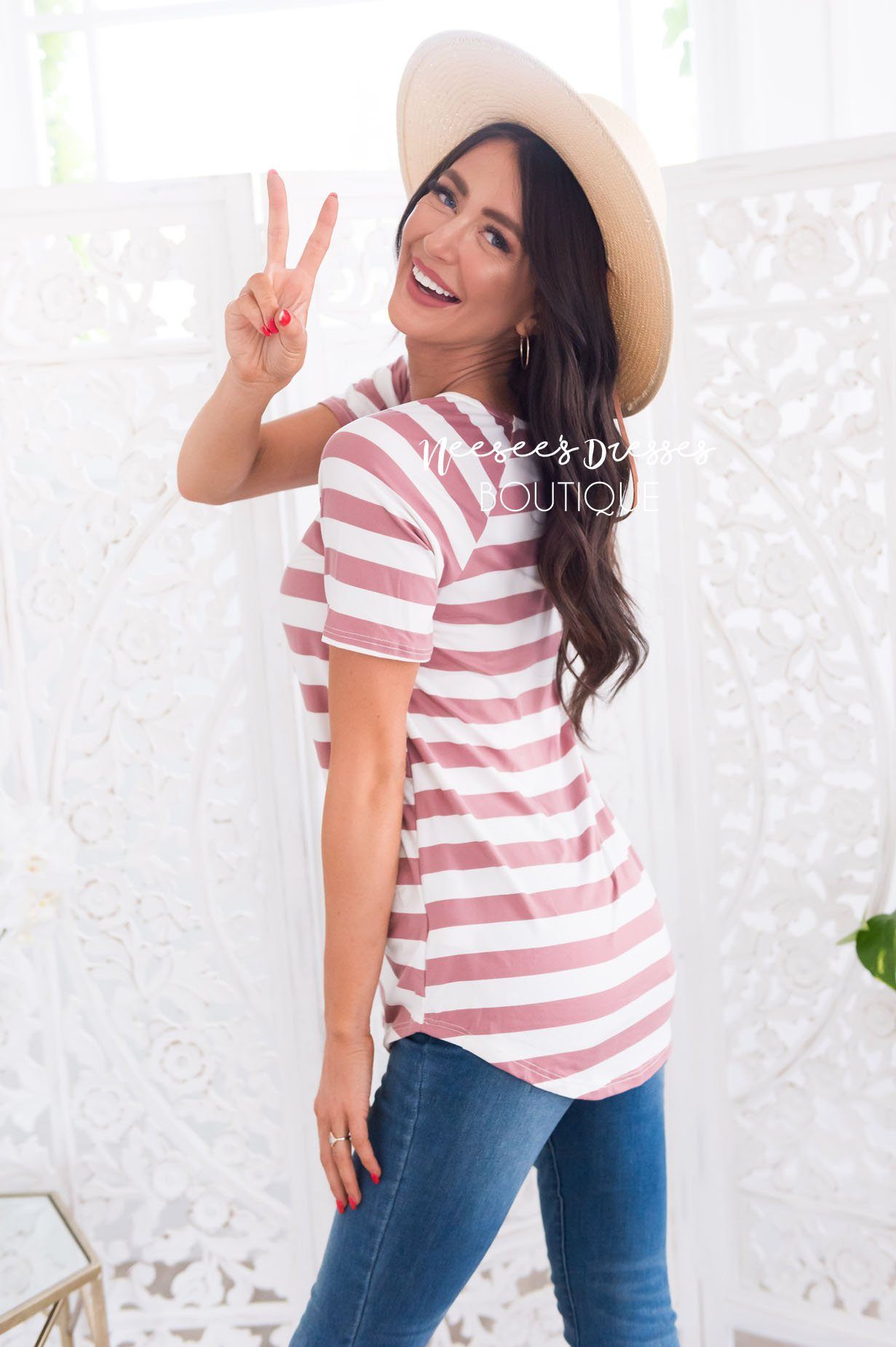 Standing Ovation Modest Top Modest Dresses vendor-unknown 