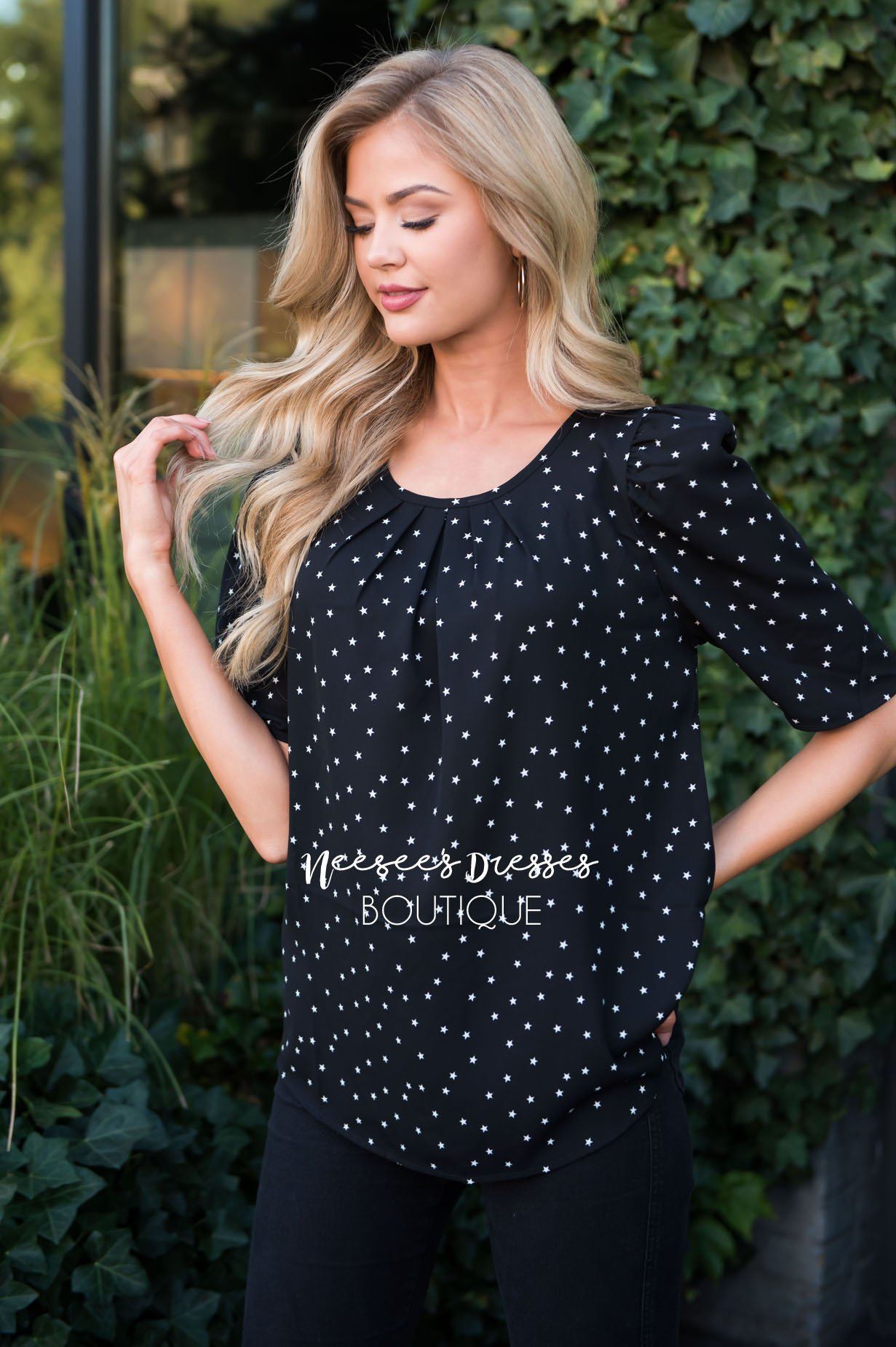 Starry Nights Top Modest Dresses vendor-unknown 