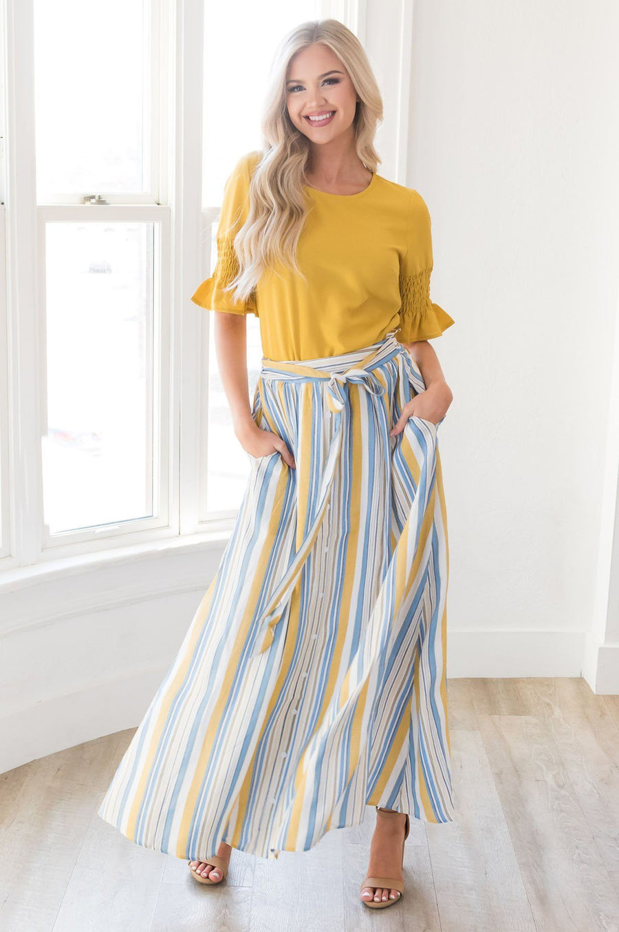 Charmed and Classy Maxi Skirt