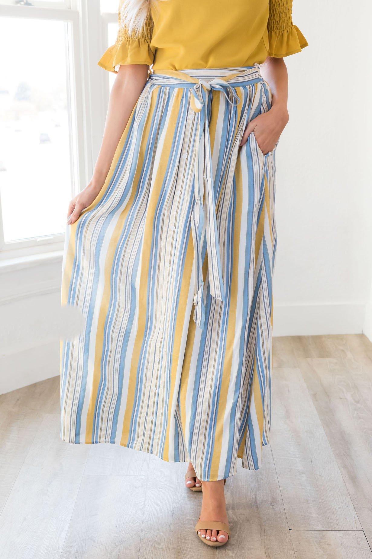 Charmed and Classy Maxi Skirt Skirts vendor-unknown 