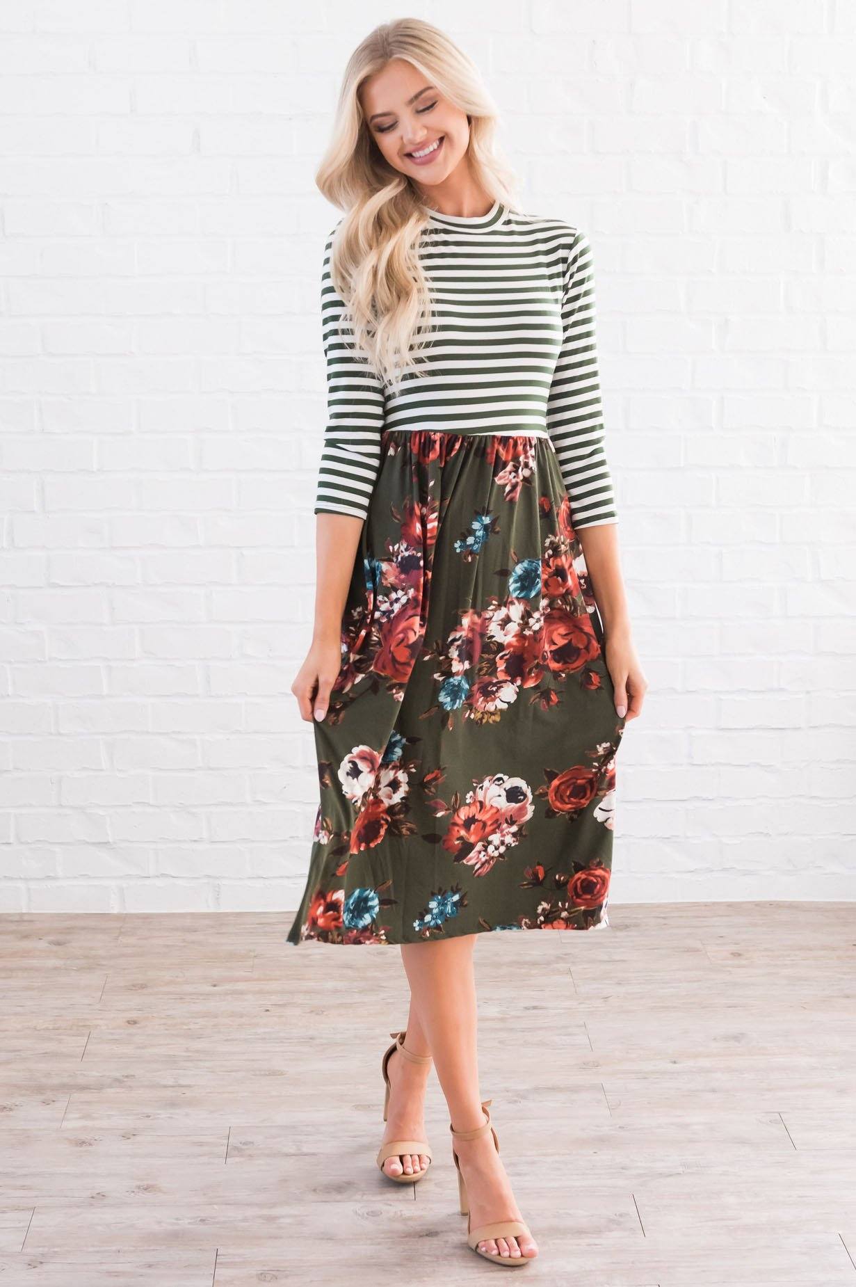 The Kinsley Modest Dresses vendor-unknown 