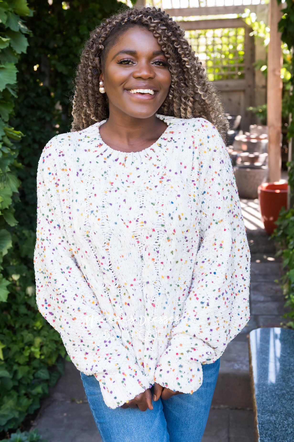 Feeling Fall Modest Sweater Modest Dresses vendor-unknown 